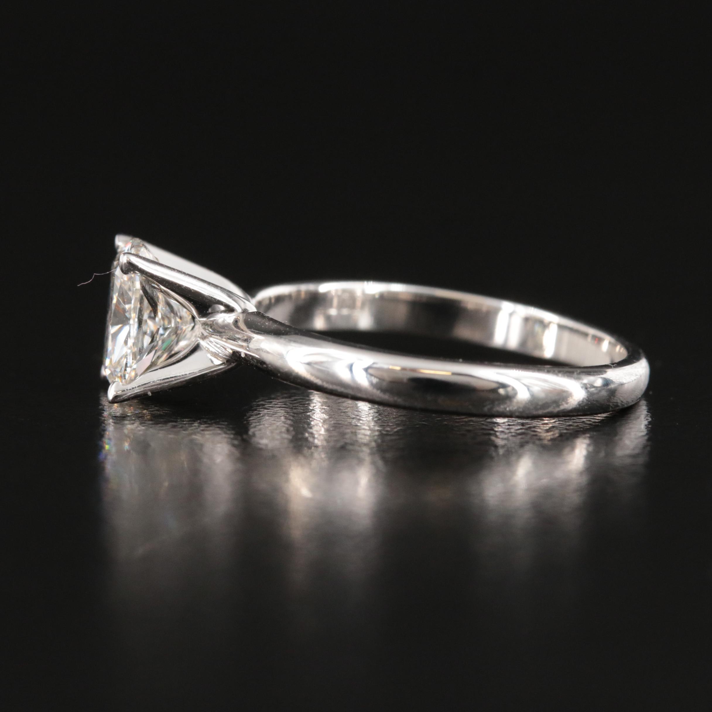 14K 1.45 CT Lab Grown Diamond Solitaire Ring