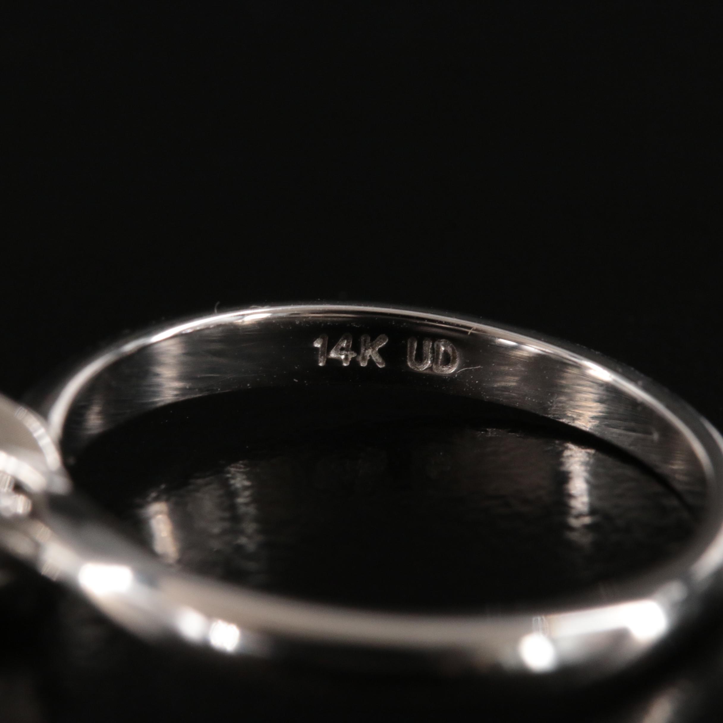 14K 1.45 CT Lab Grown Diamond Solitaire Ring