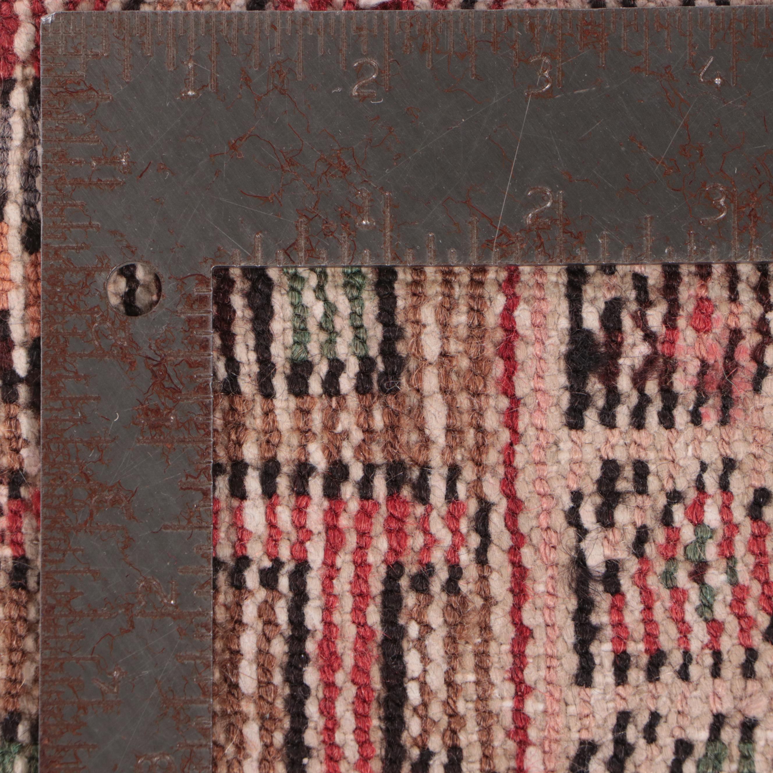 4'5 x 7'8 Hand-Knotted Persian Hamadan Area Rug