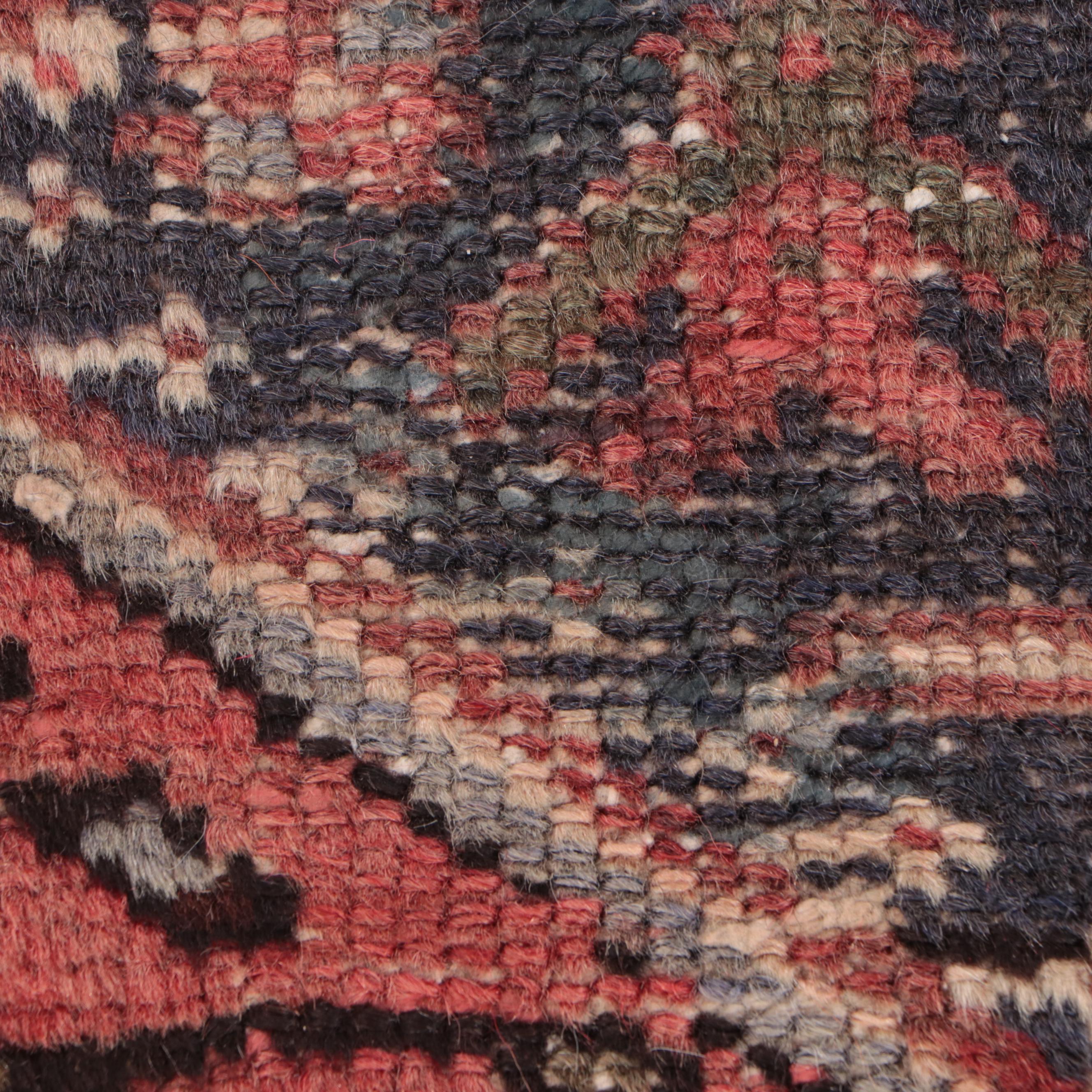 4'5 x 7'8 Hand-Knotted Persian Hamadan Area Rug