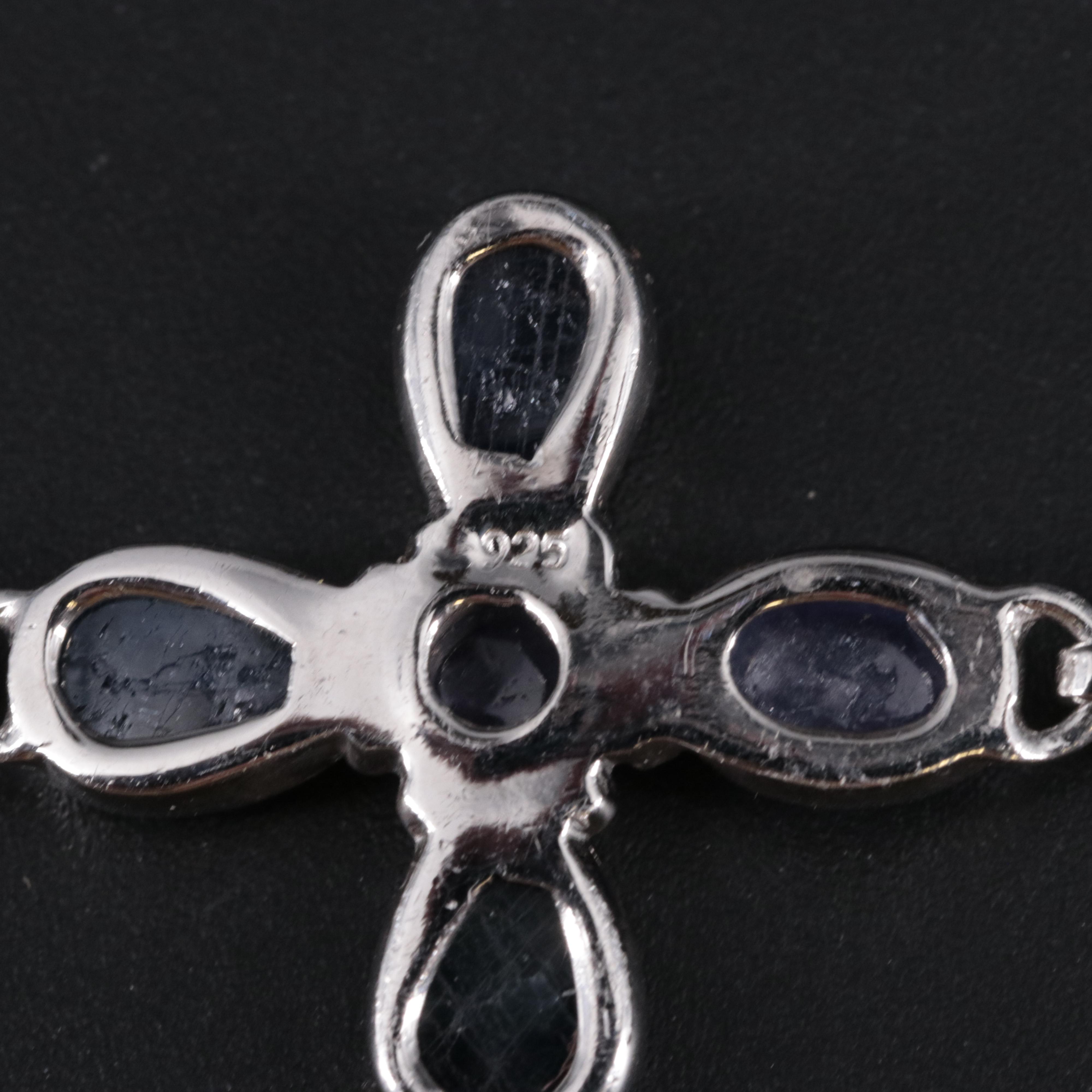 Sterling Silver Multi-Gemstone Bracelet