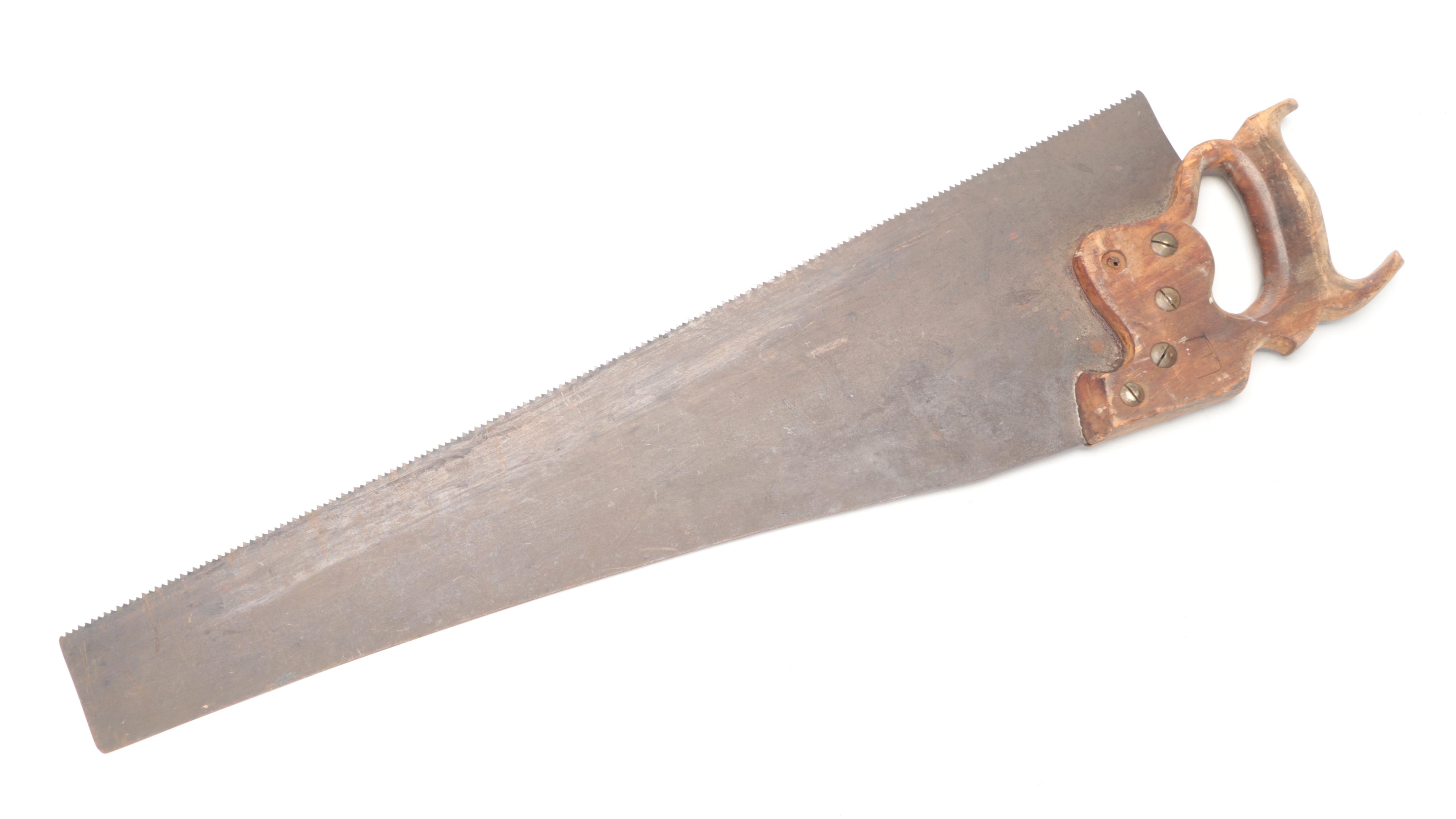 Frame Saw, Compass Saw, Crosscut Saw and Keyhole Saw