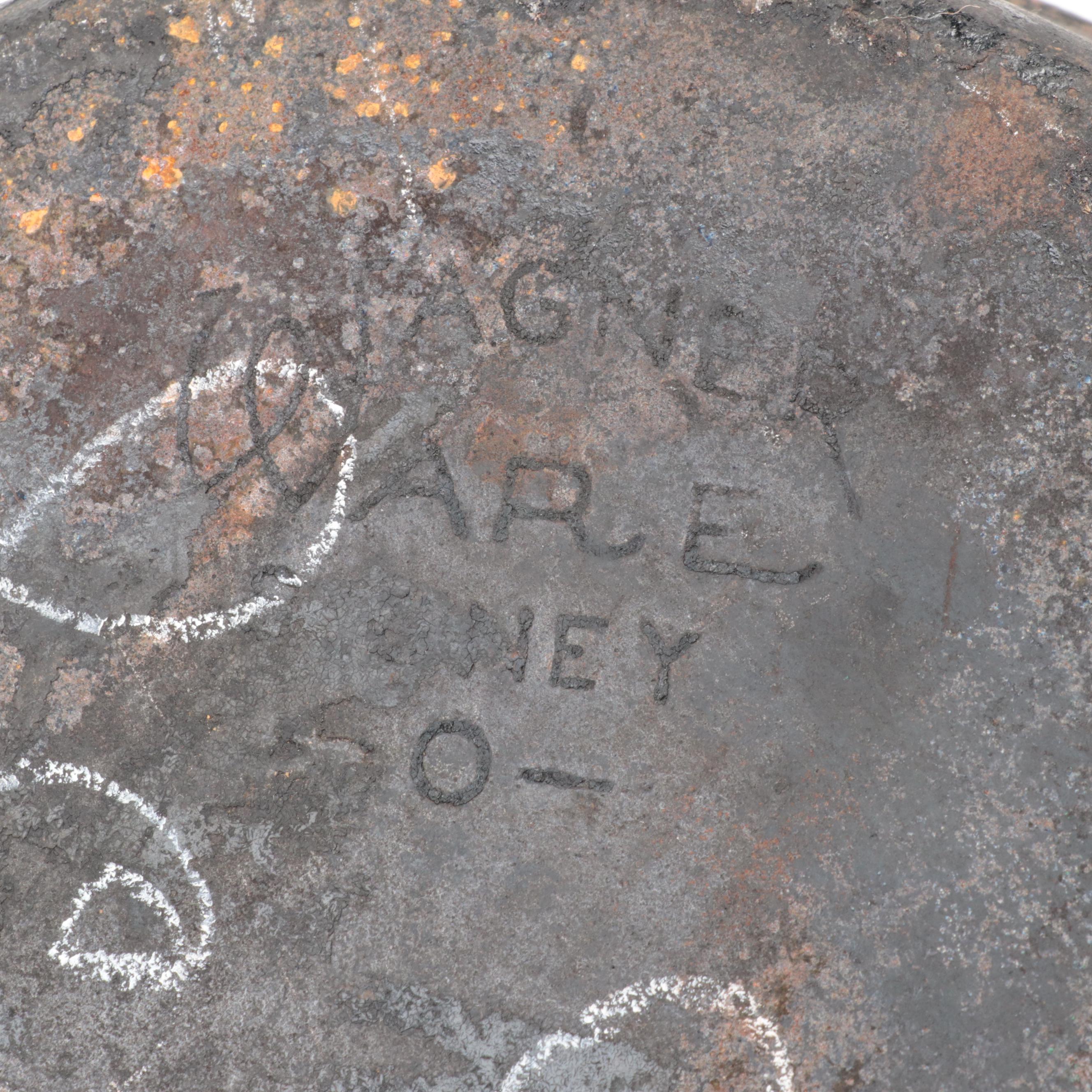 Griswold and Wagner Iron Skillets with Magnalite Aluminum Roasting Pots