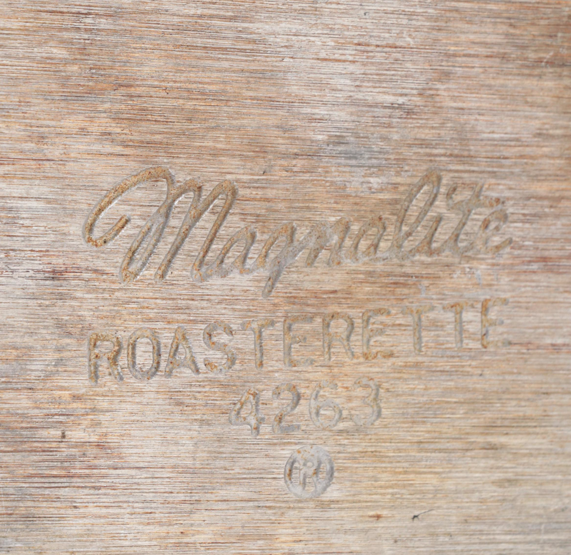 Griswold and Wagner Iron Skillets with Magnalite Aluminum Roasting Pots