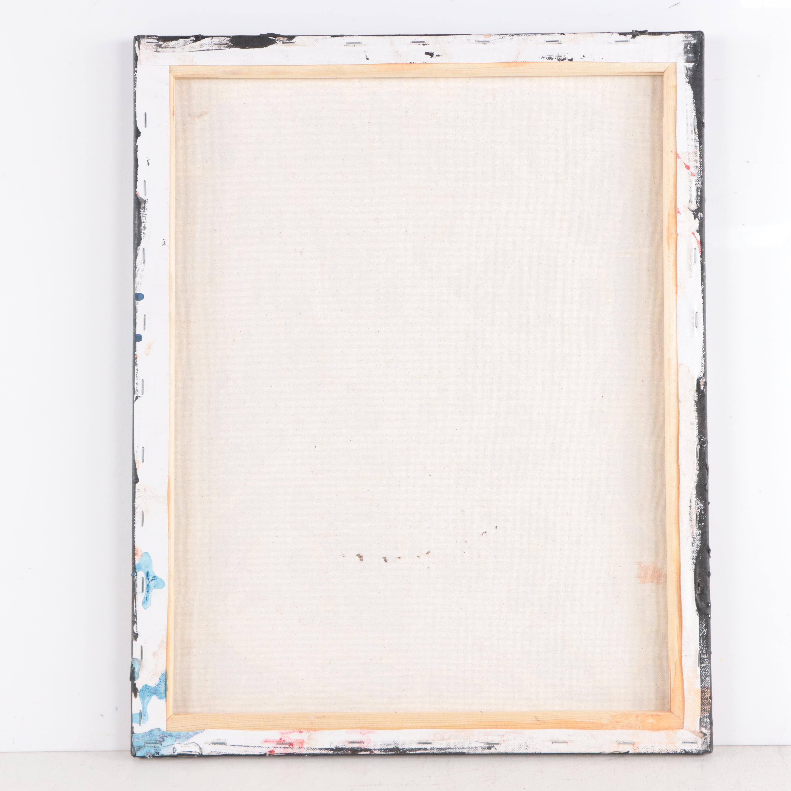 Abiola Idowu Mixed Media Painting, 2023