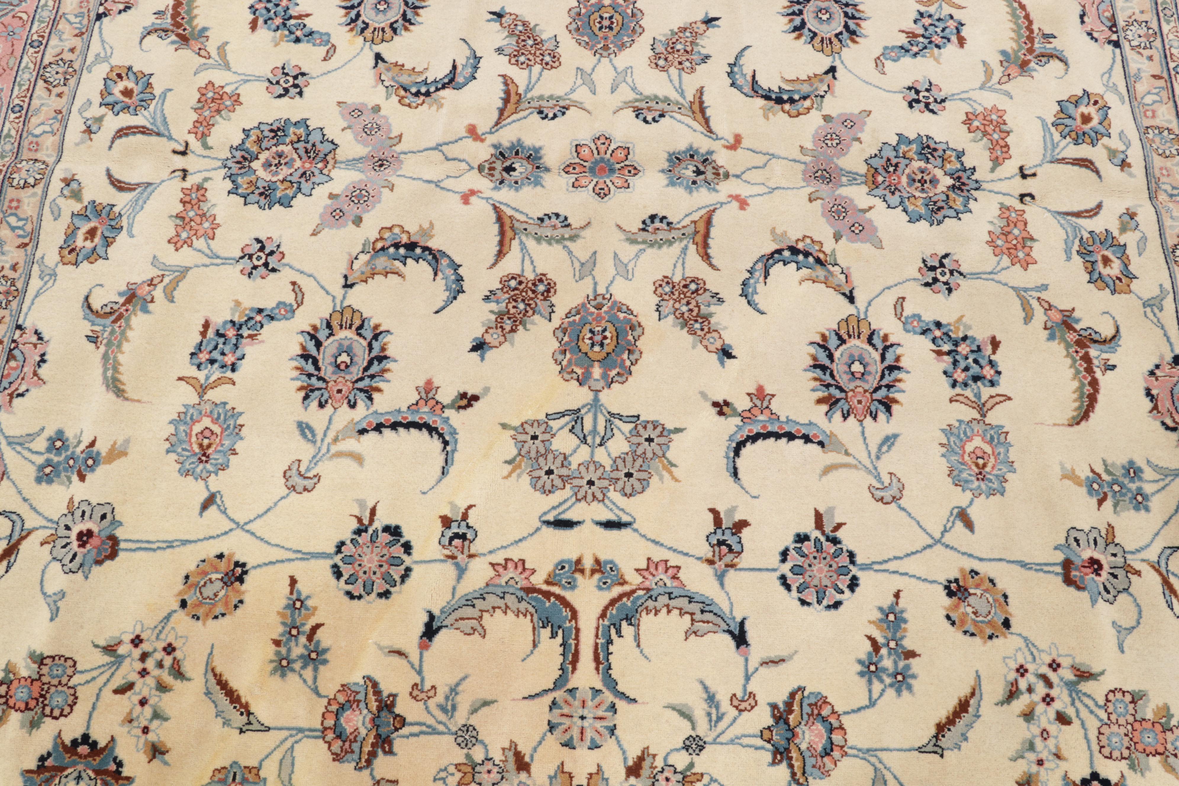 8'11 x 12'6 Hand-Knotted Romani-Persian Tabriz Room Sized Rug