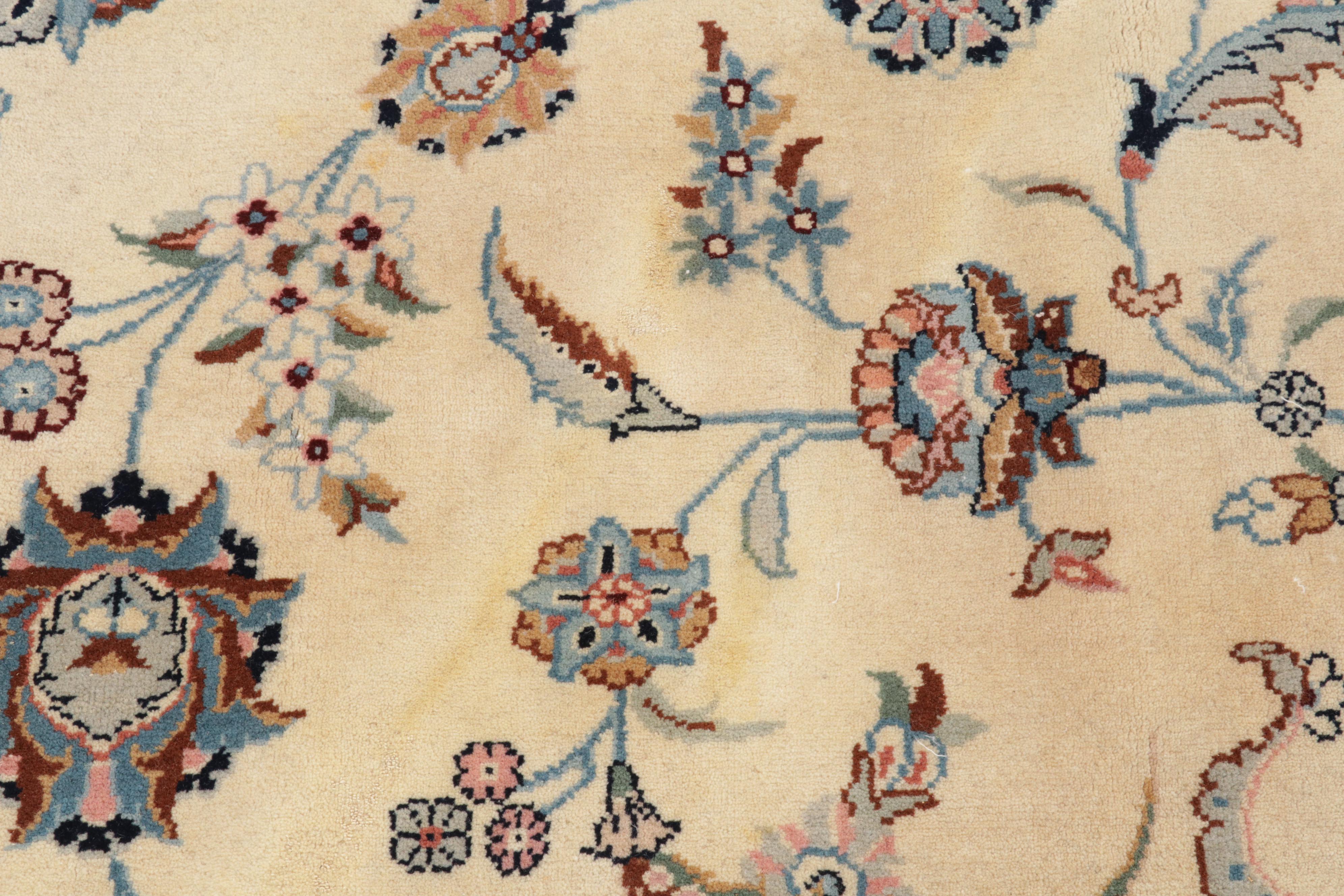 8'11 x 12'6 Hand-Knotted Romani-Persian Tabriz Room Sized Rug