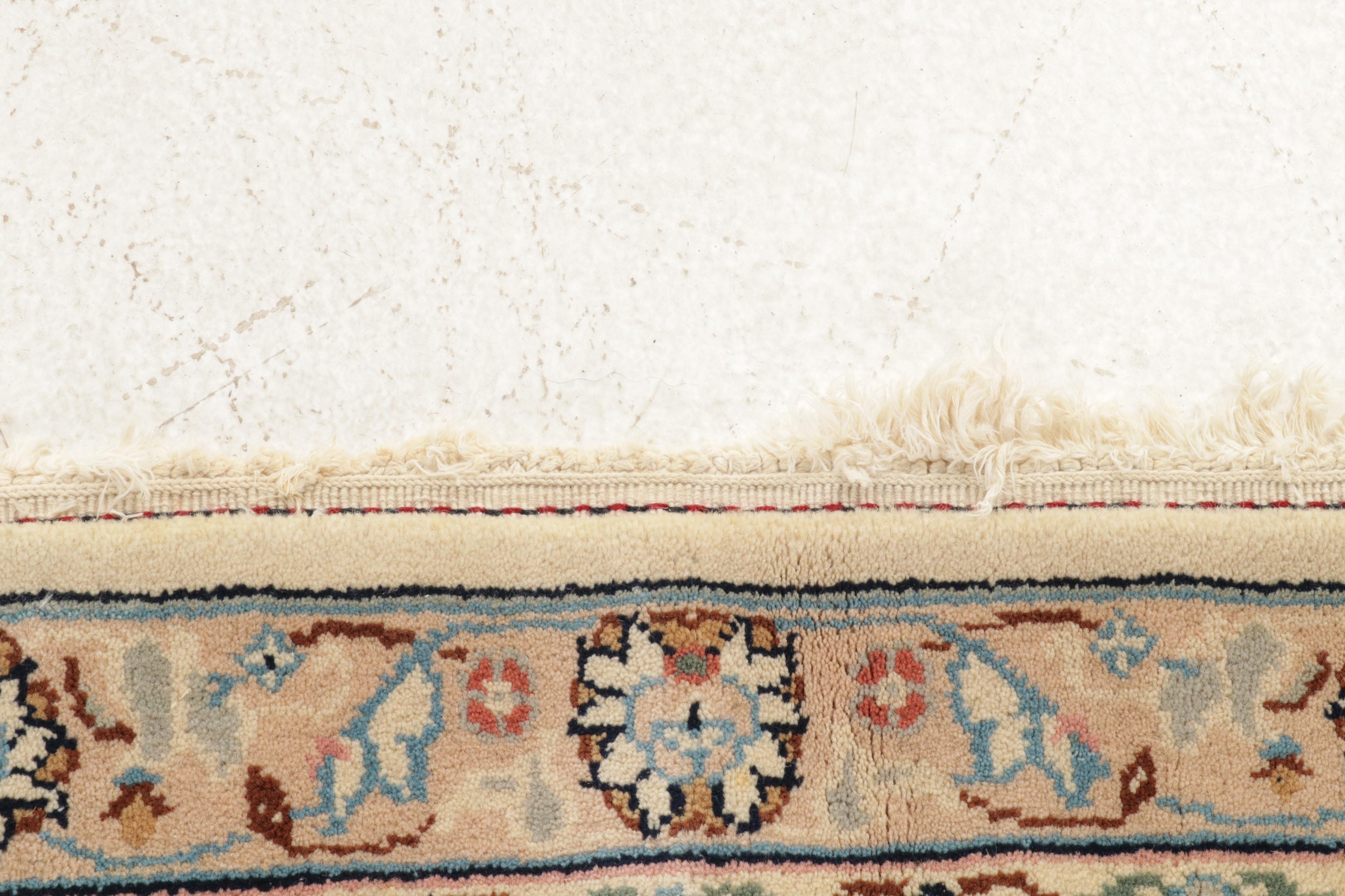 8'11 x 12'6 Hand-Knotted Romani-Persian Tabriz Room Sized Rug