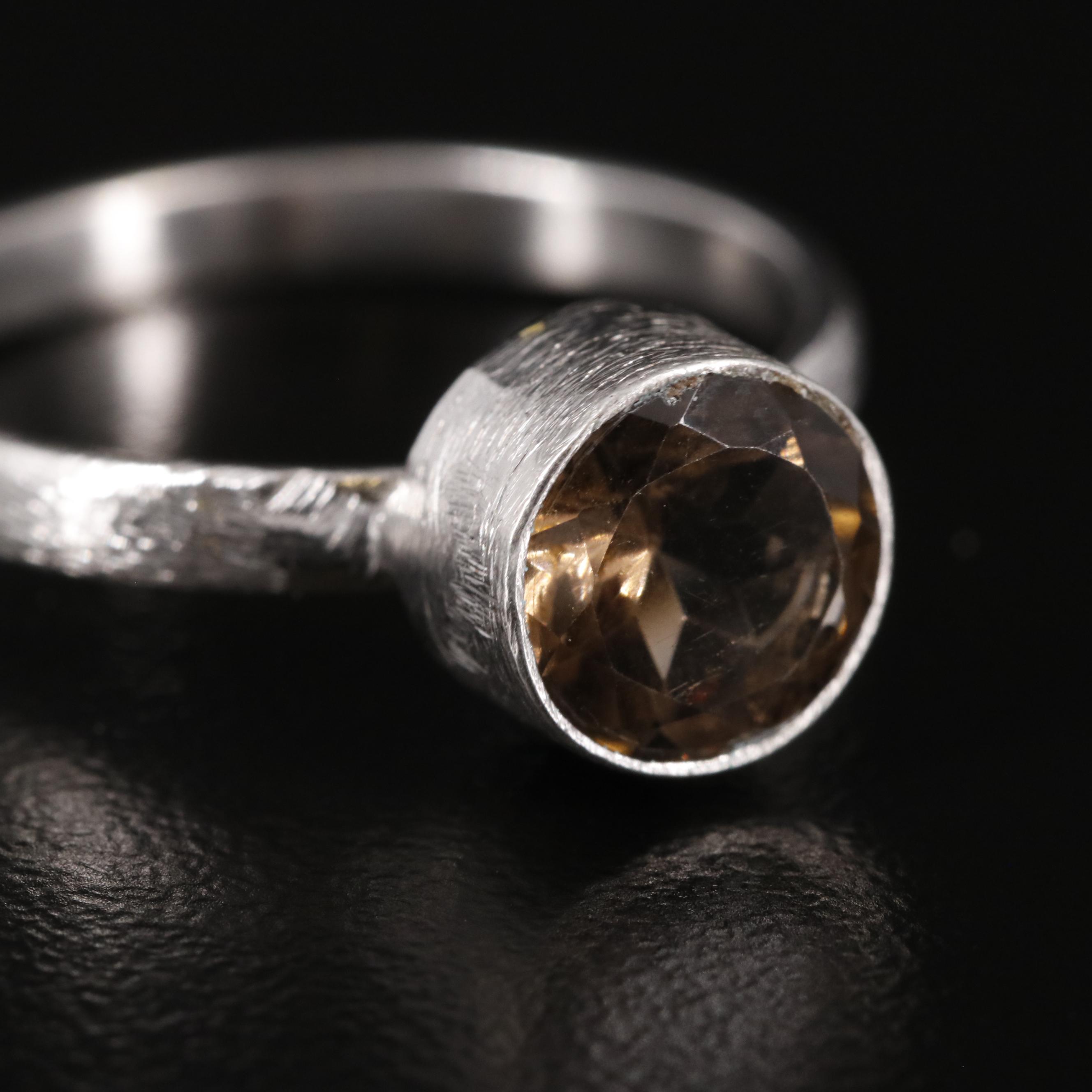 Smoky Quartz Ring