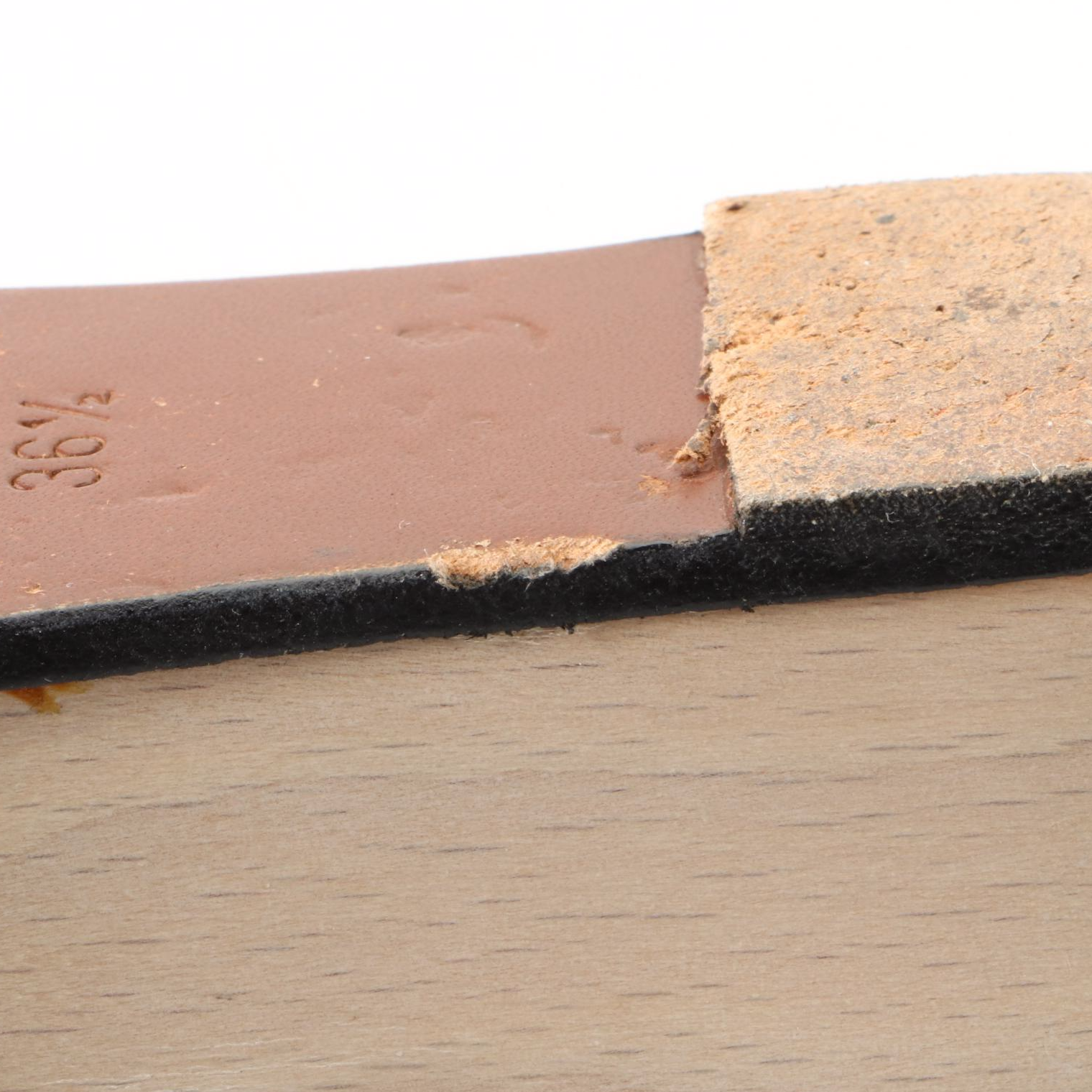 Chanel Strappy Wedge Sandals in Black Leather