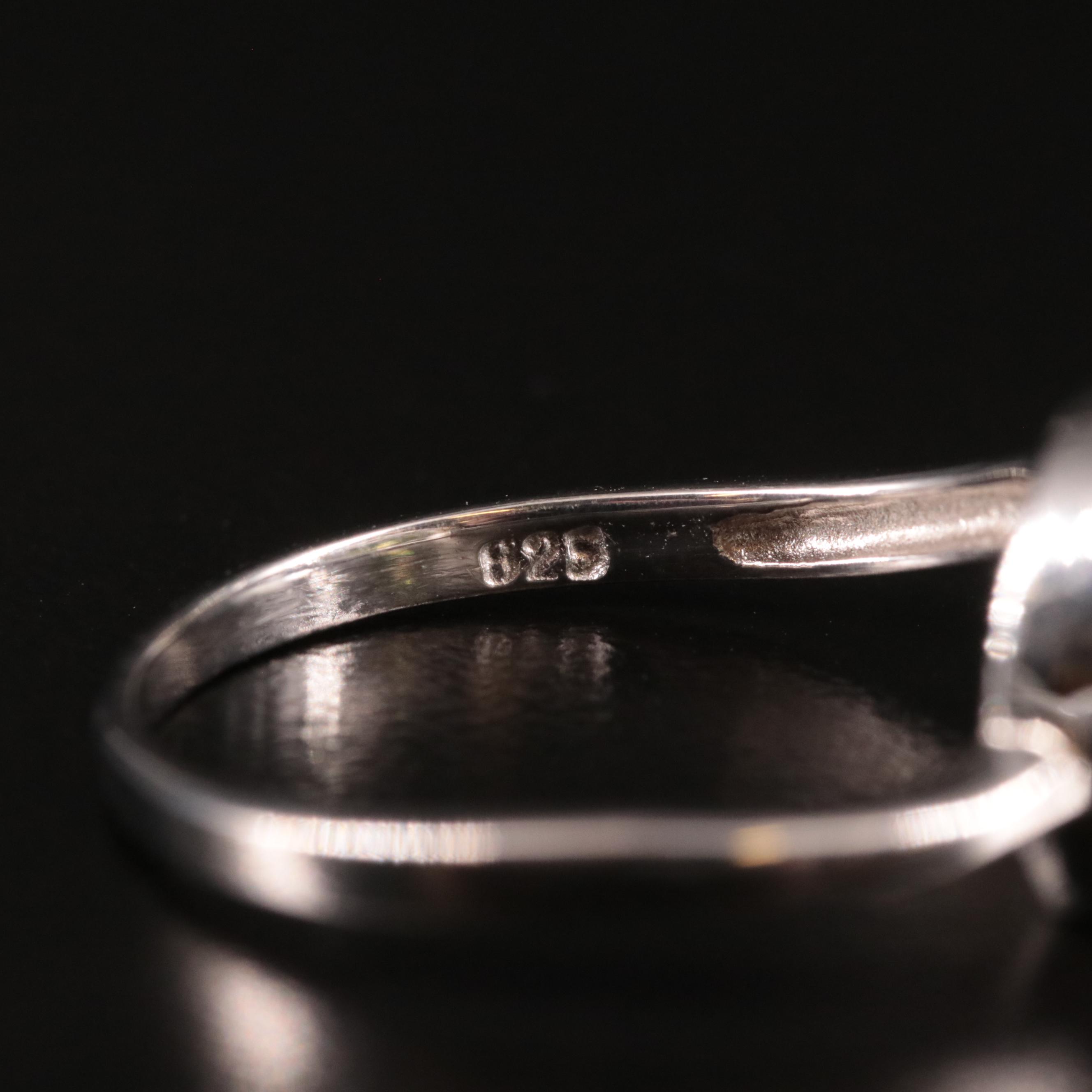 Sterling Peridot Ring