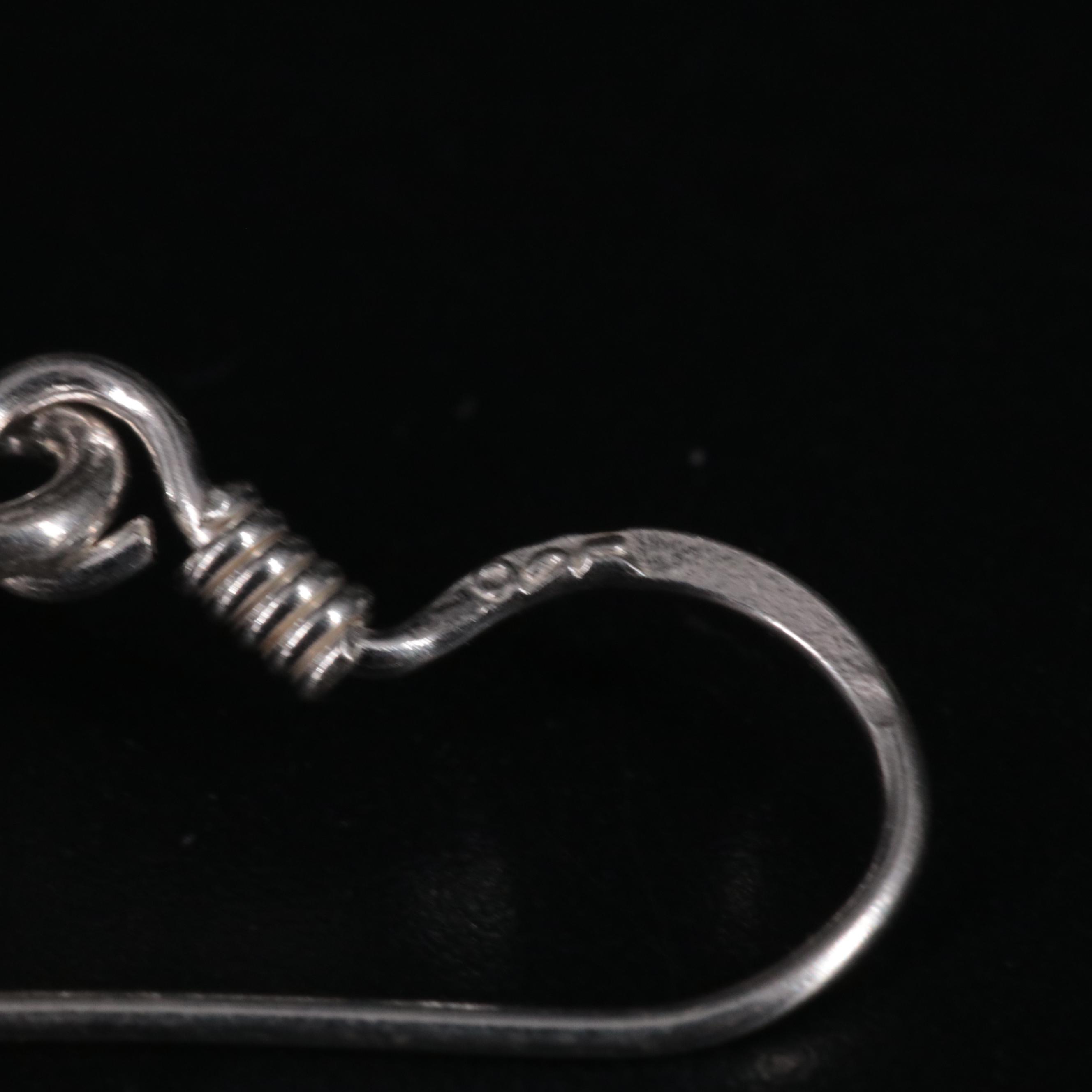 Sterling Silver Gemstone Earrings