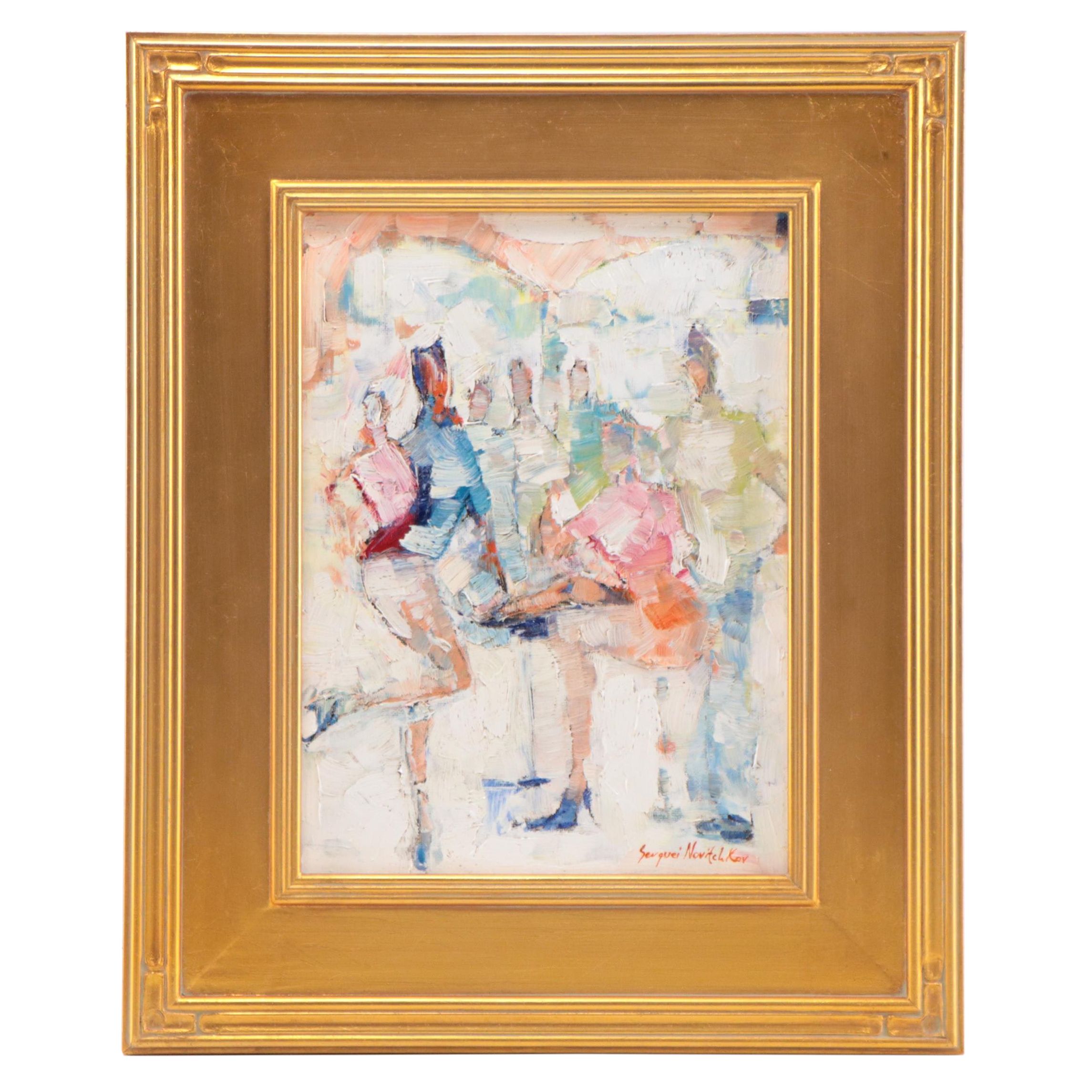 Serguei Novitchkov Oil Painting "Light Charm," 2023