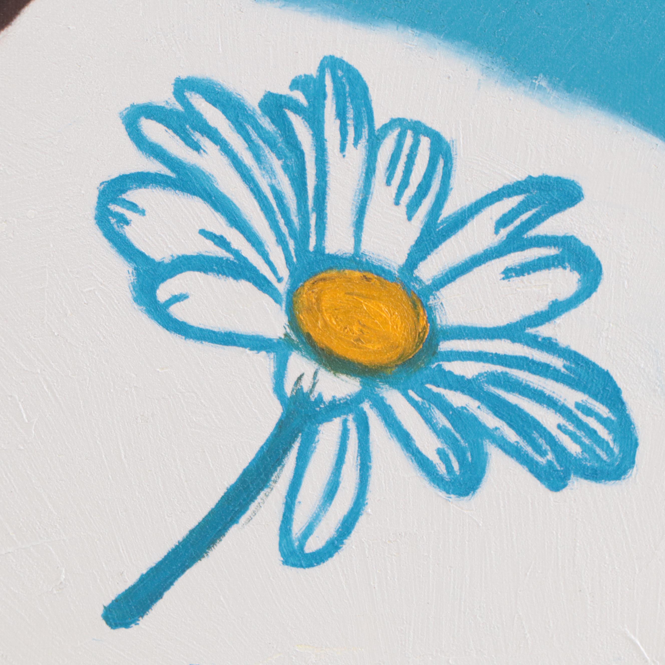 Oluwakemi Omowaire Oil Painting "To Transcend," 21st Century