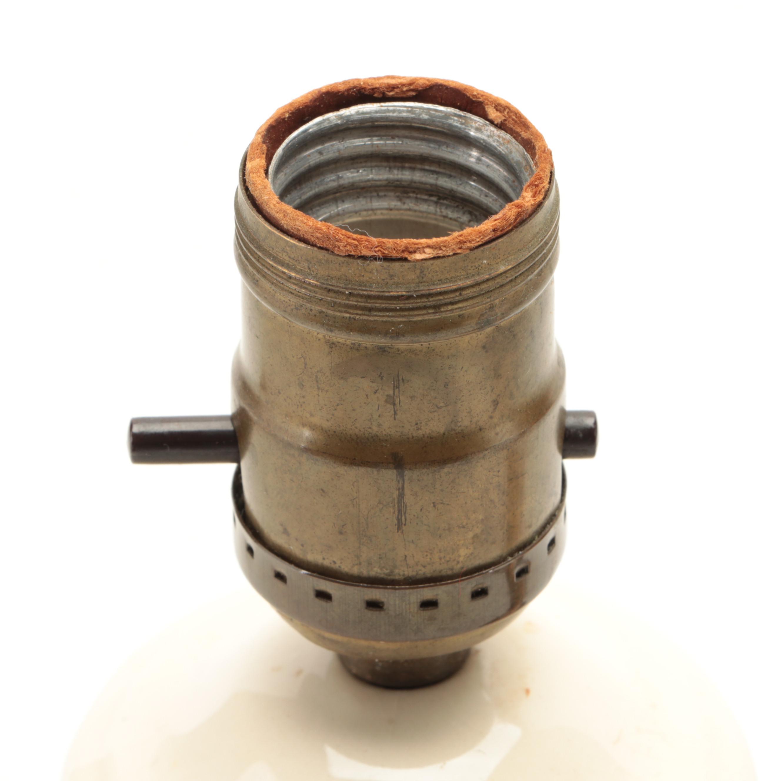 Ceramic Urn Boudoir Lamps