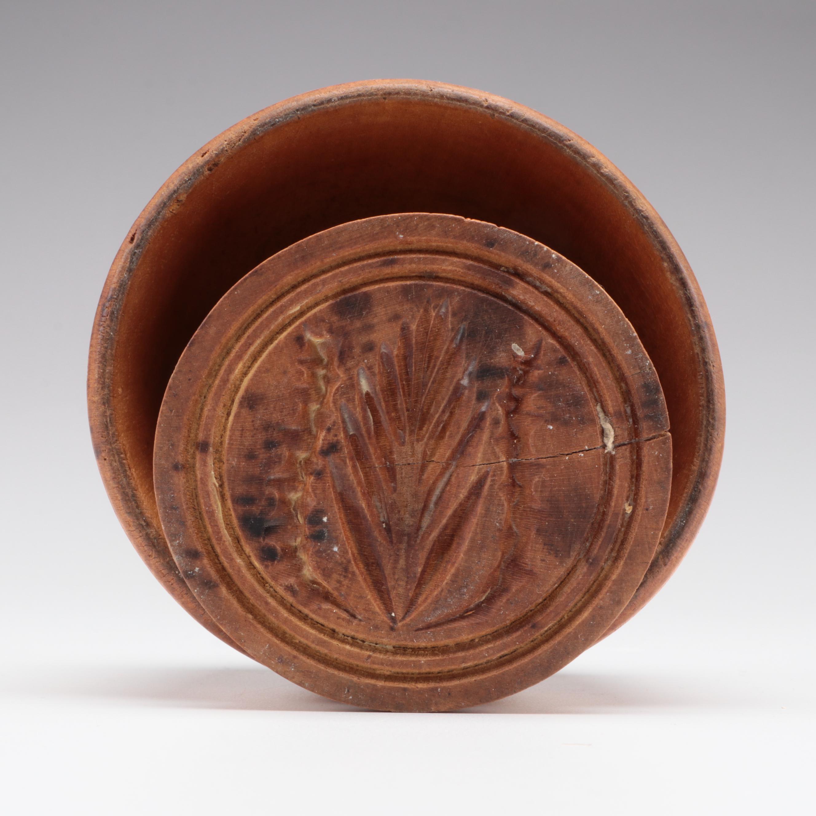 Wooden Butter Molds and Stamps with Other Kitchenware and Décor