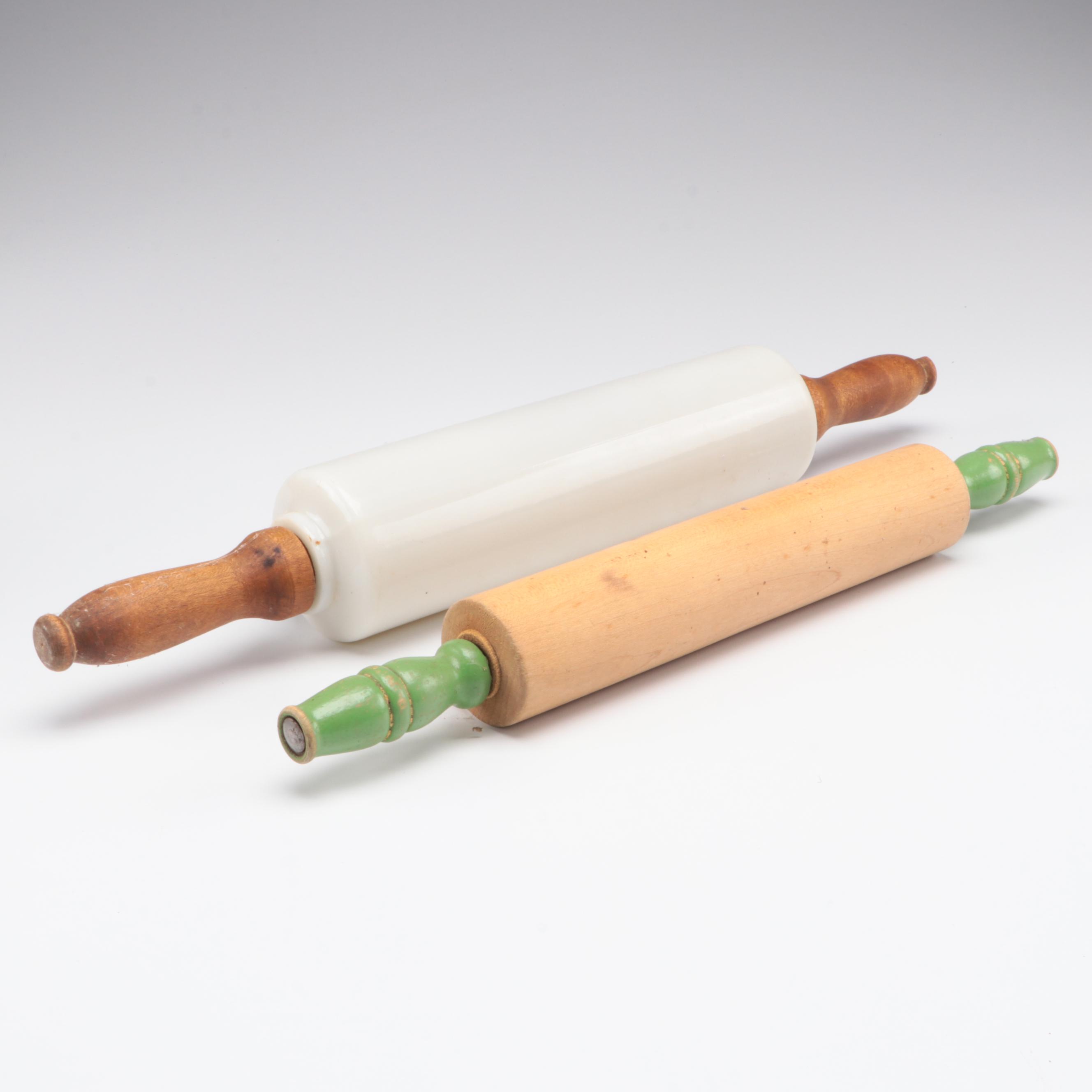 Wooden Butter Molds and Stamps with Other Kitchenware and Décor