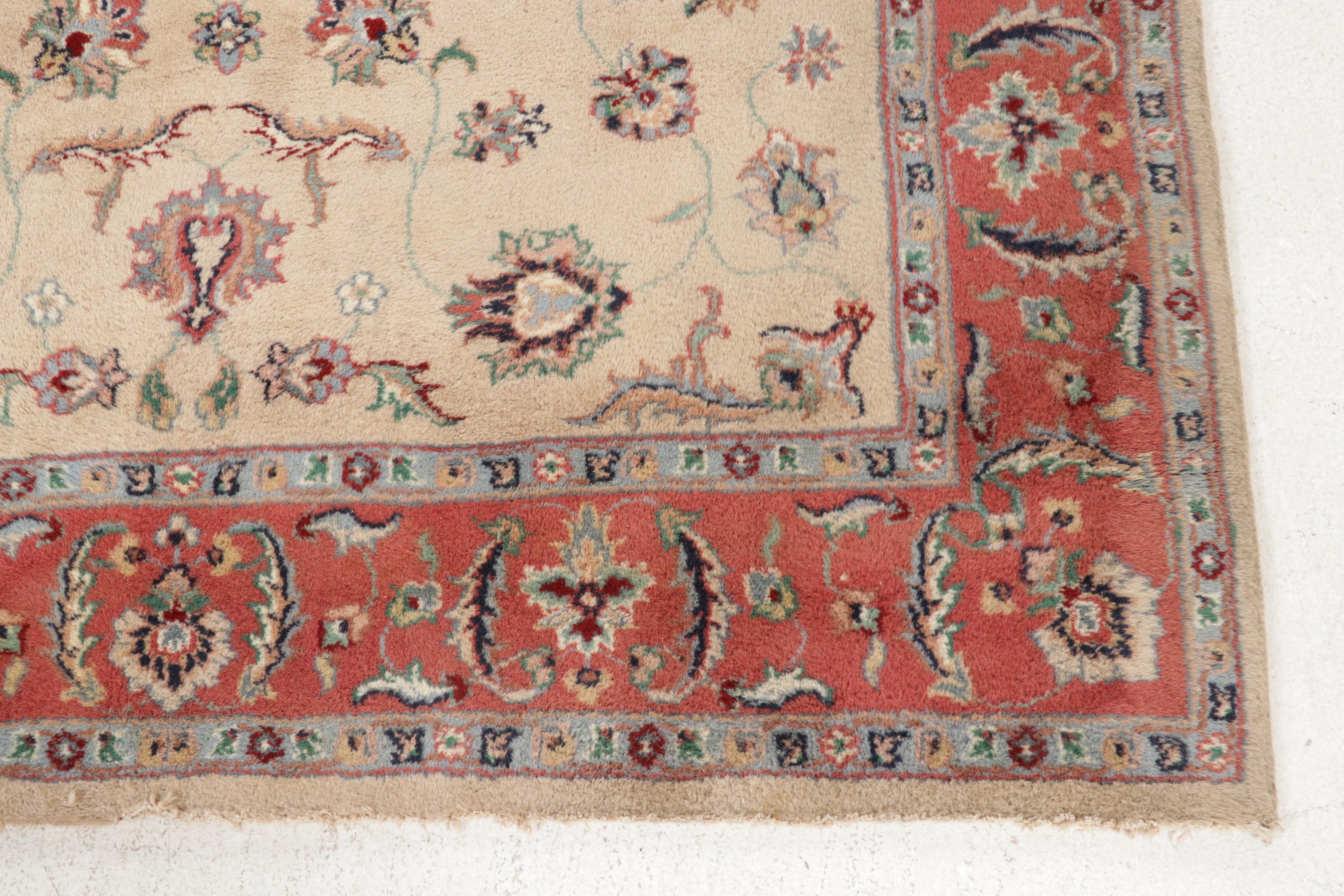 5'5 x 8'5 Hand-Knotted Indo-Persian Tabriz Area Rug