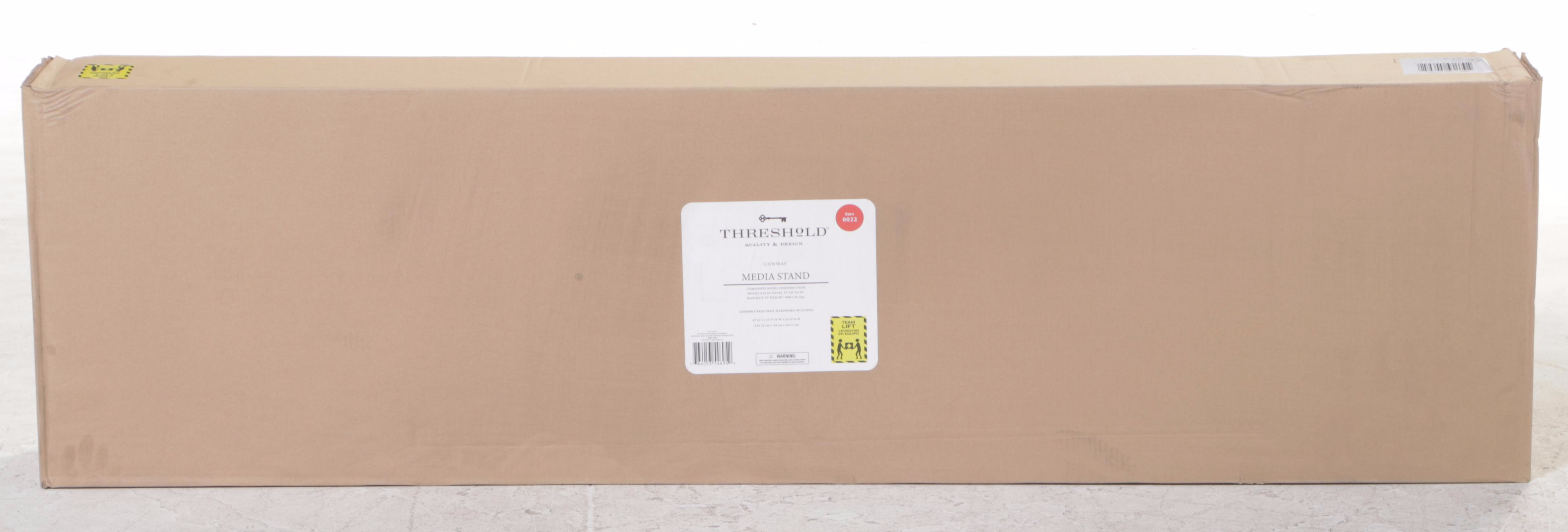 Threshold Conway Media Stand in Grey