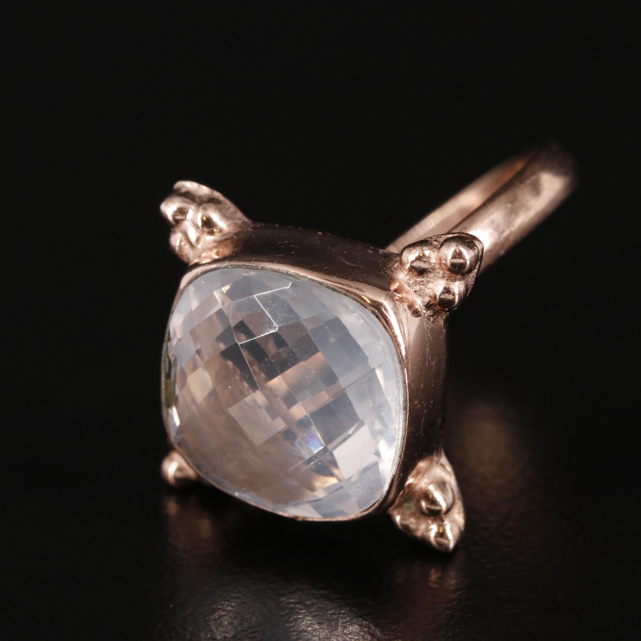 Rose Quartz Ring