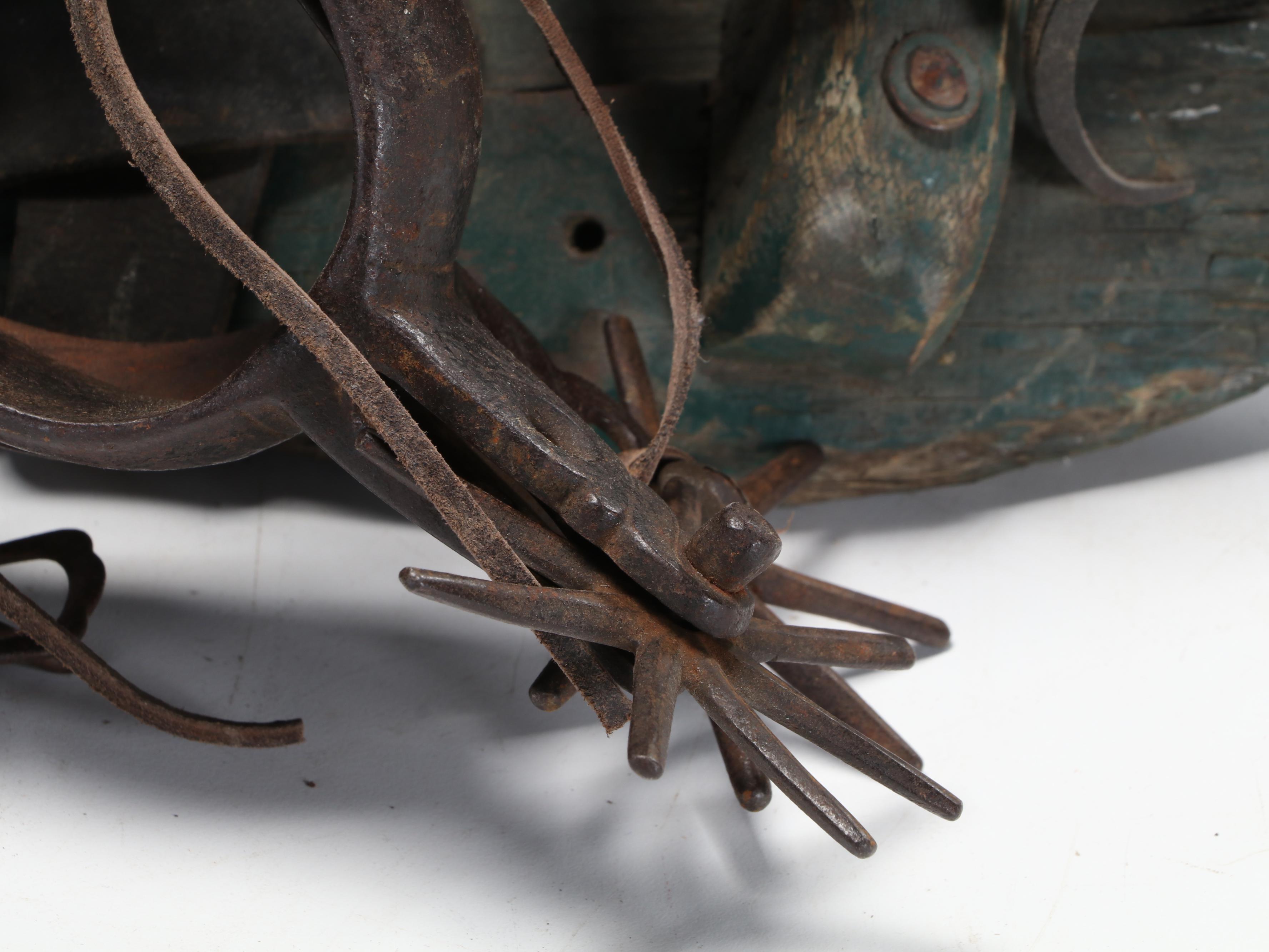 Primitive Sawbuck Pack Saddle With Leather Bindings