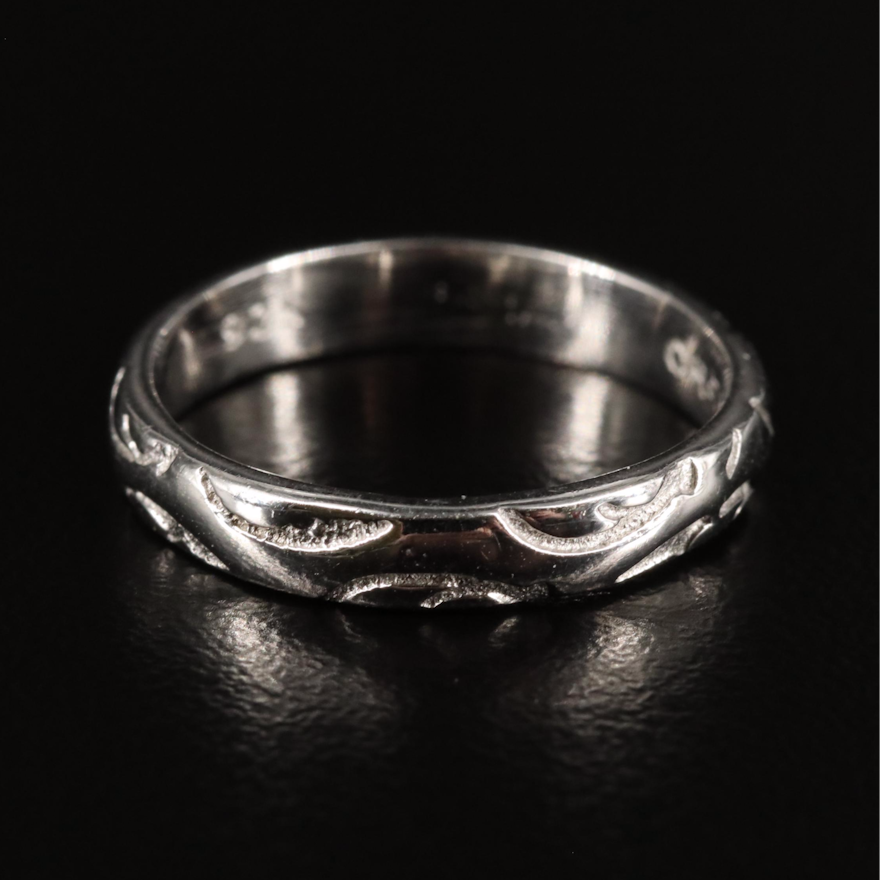 Sterling Band Ring