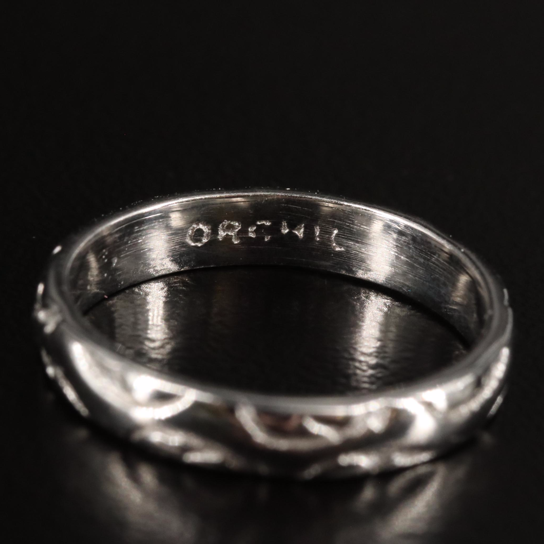 Sterling Band Ring