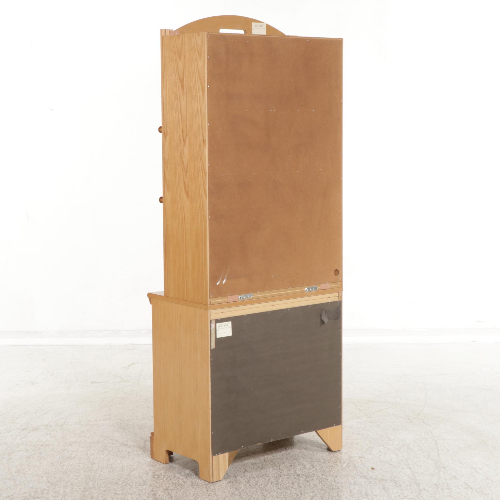 Bassett Furniture Ash Bedroom Suite with Desk and Twin Bed