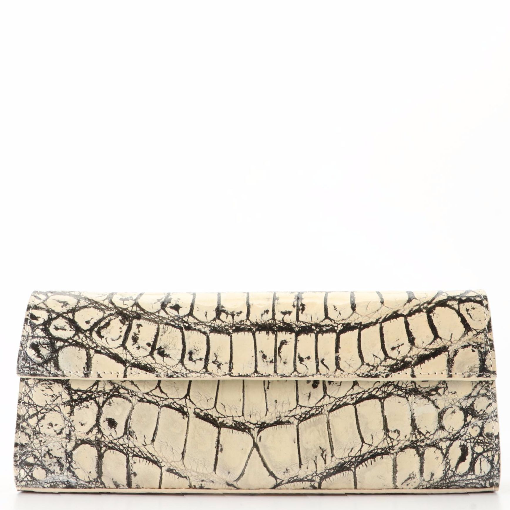Kathryn Allen Clutch in Alligator Skin