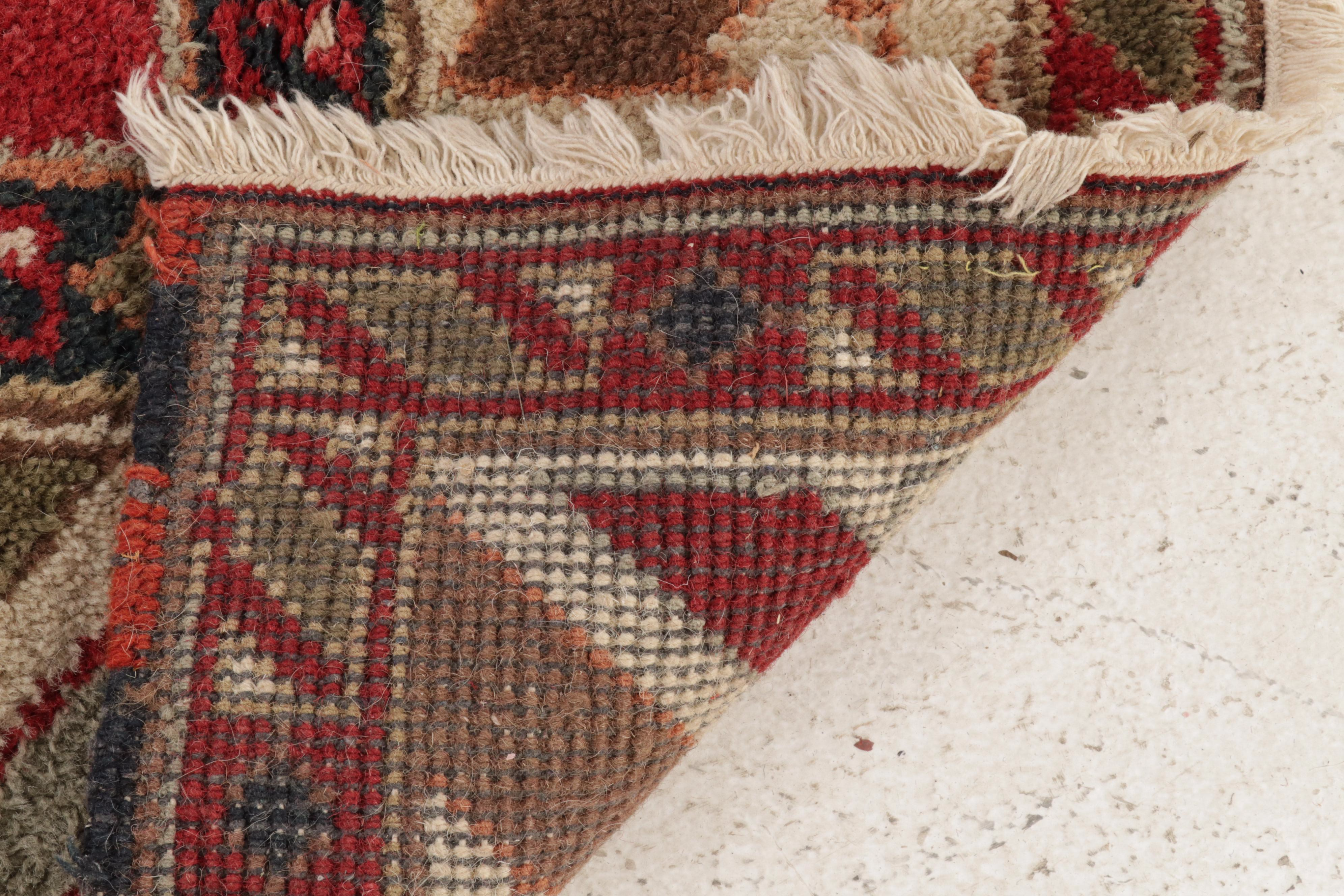 5'8 x 7'11 Hand-Knotted Afghan Baluch Area Rug