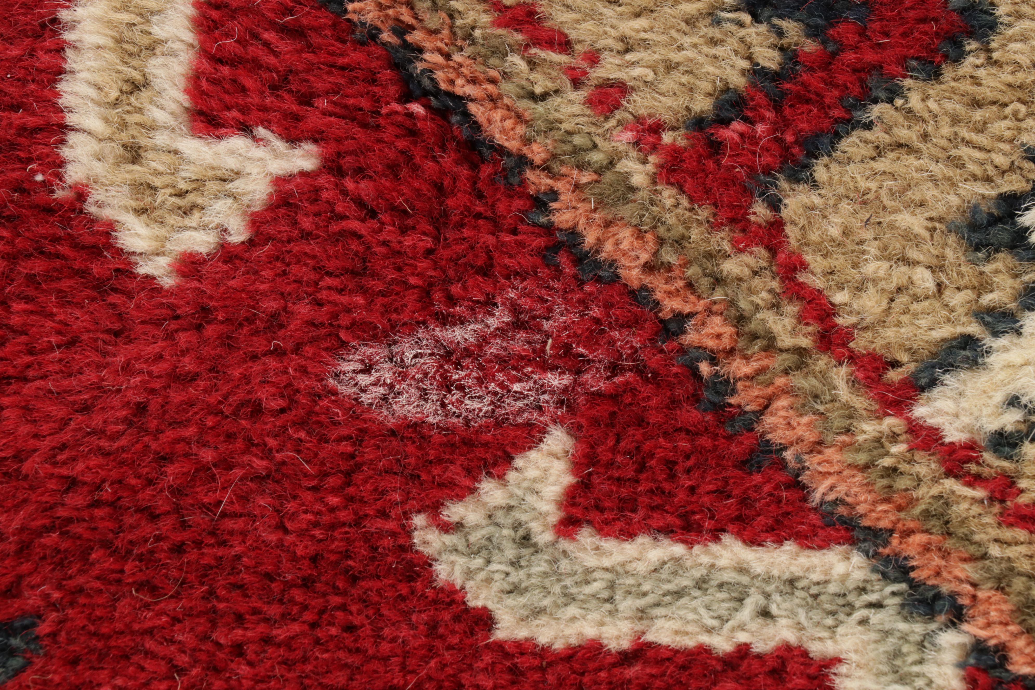 5'8 x 7'11 Hand-Knotted Afghan Baluch Area Rug