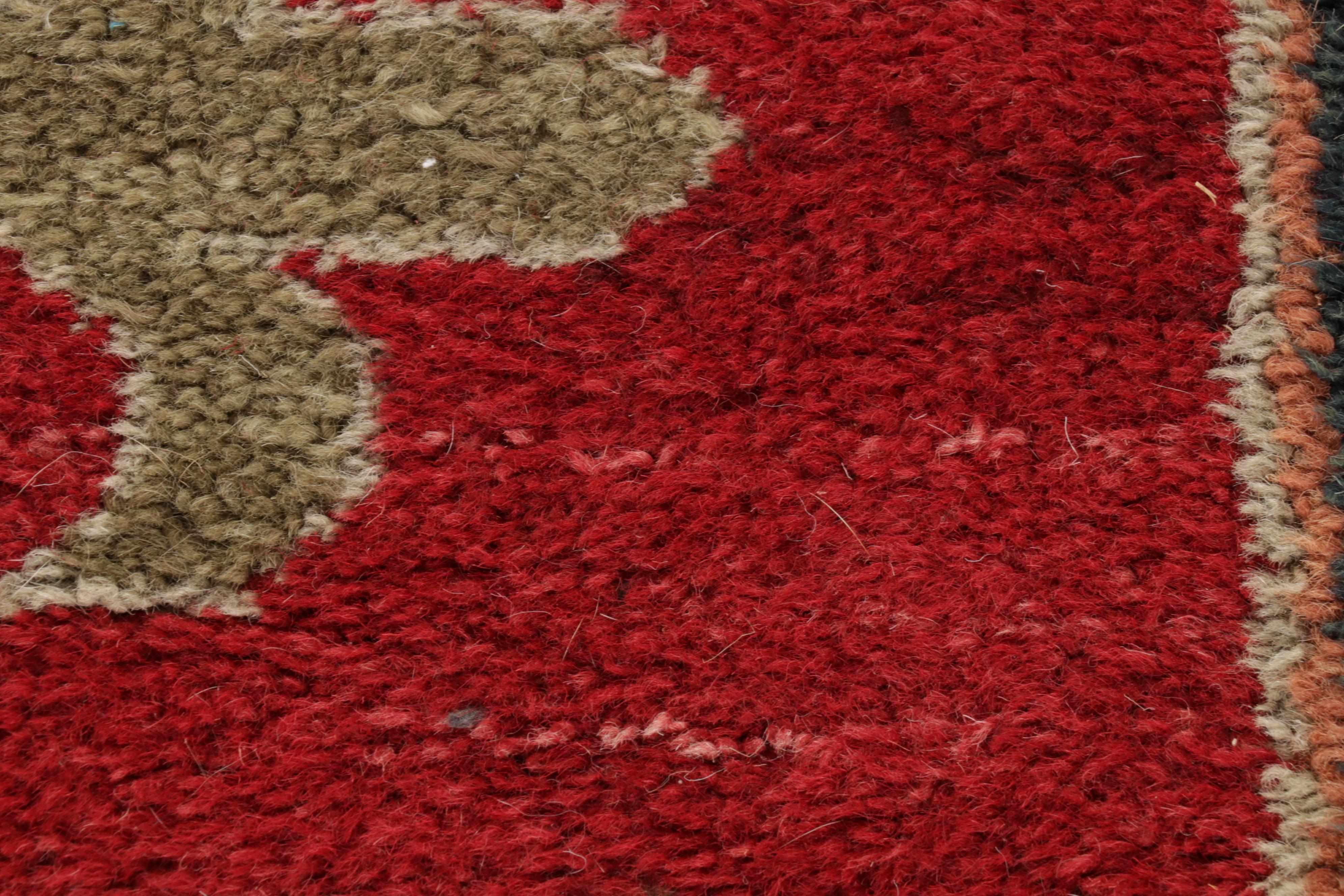 5'8 x 7'11 Hand-Knotted Afghan Baluch Area Rug