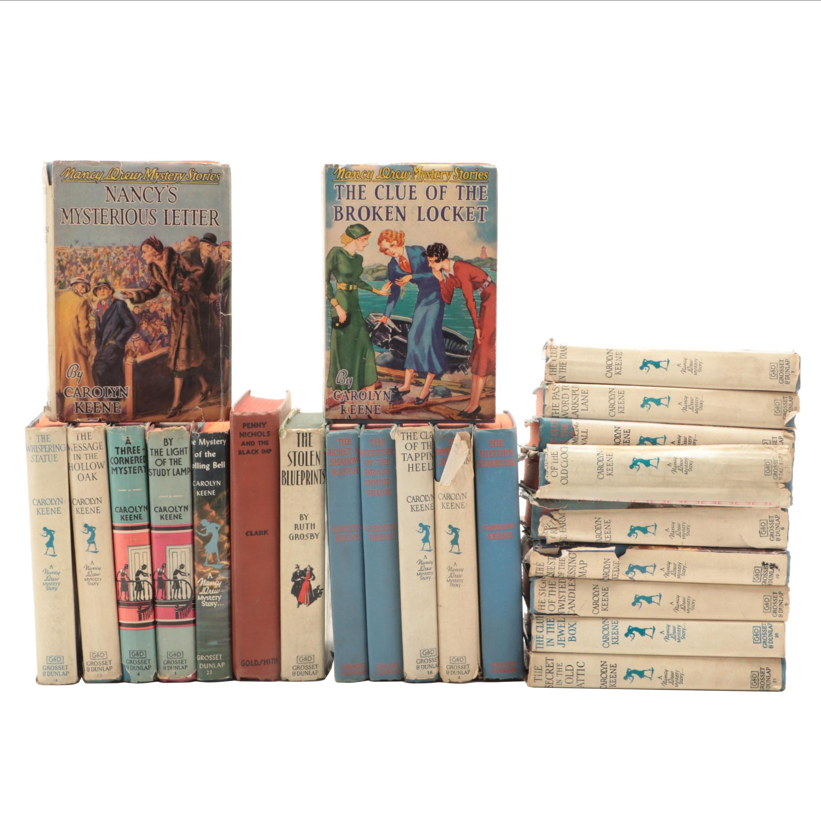 "Nancy Drew" and "The Dana Girls" by Carolyn Keene with Other Mystery Books