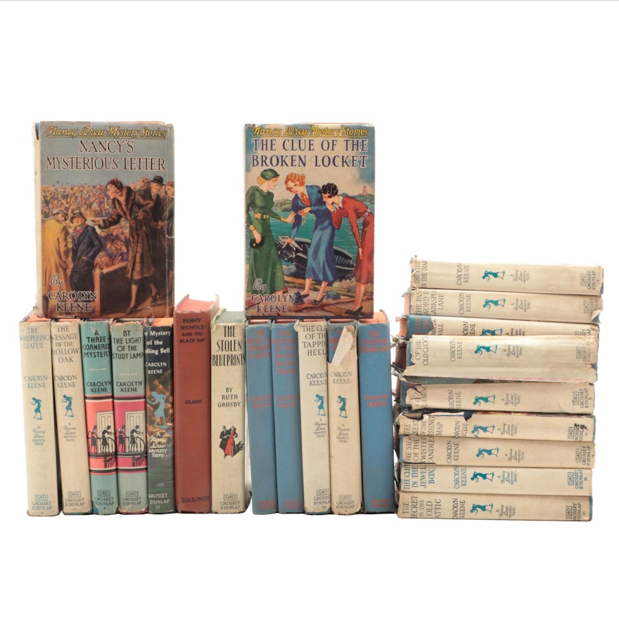 "Nancy Drew" and "The Dana Girls" by Carolyn Keene with Other Mystery Books