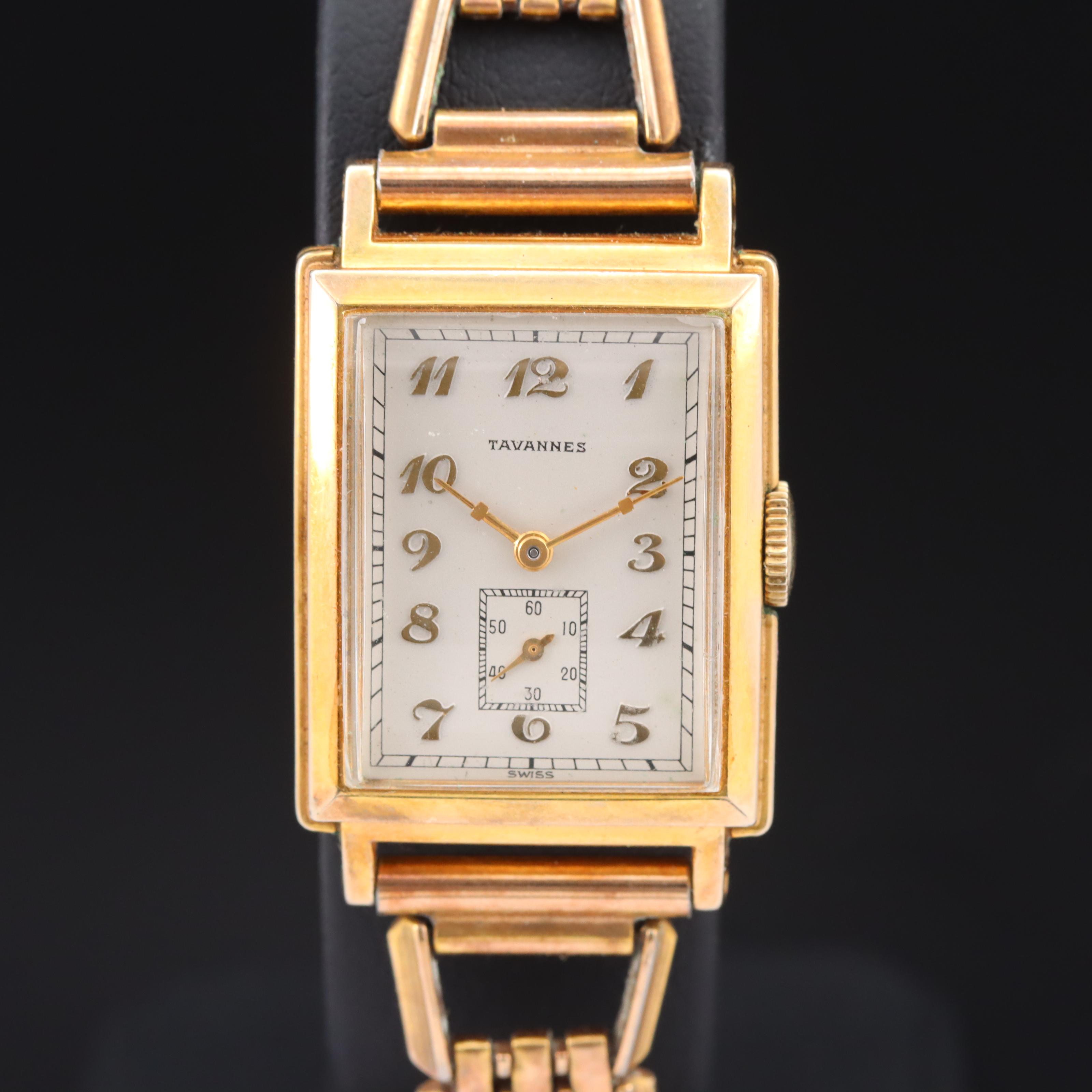 Vintage Tavannes Hand Wind Watch