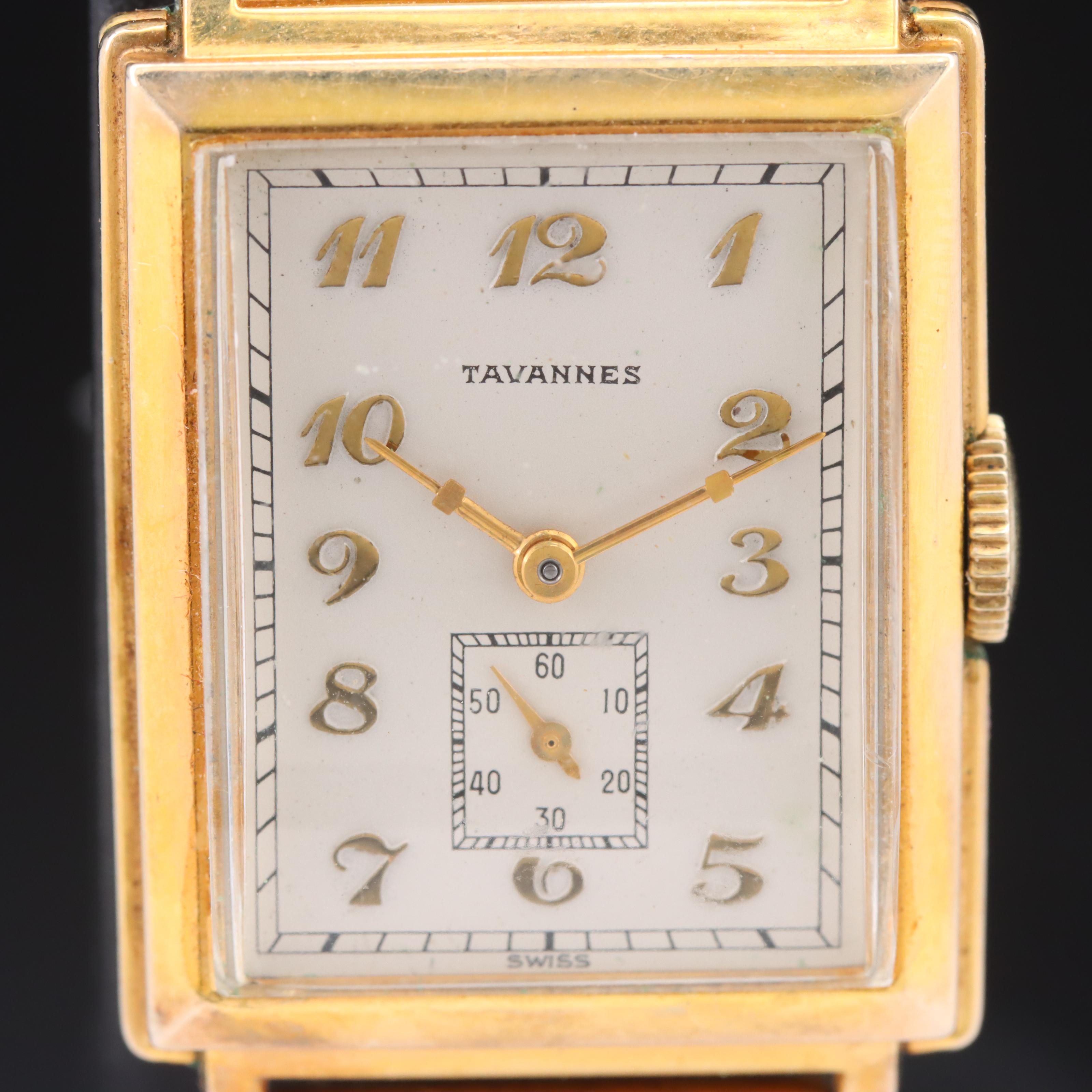 Vintage Tavannes Hand Wind Watch