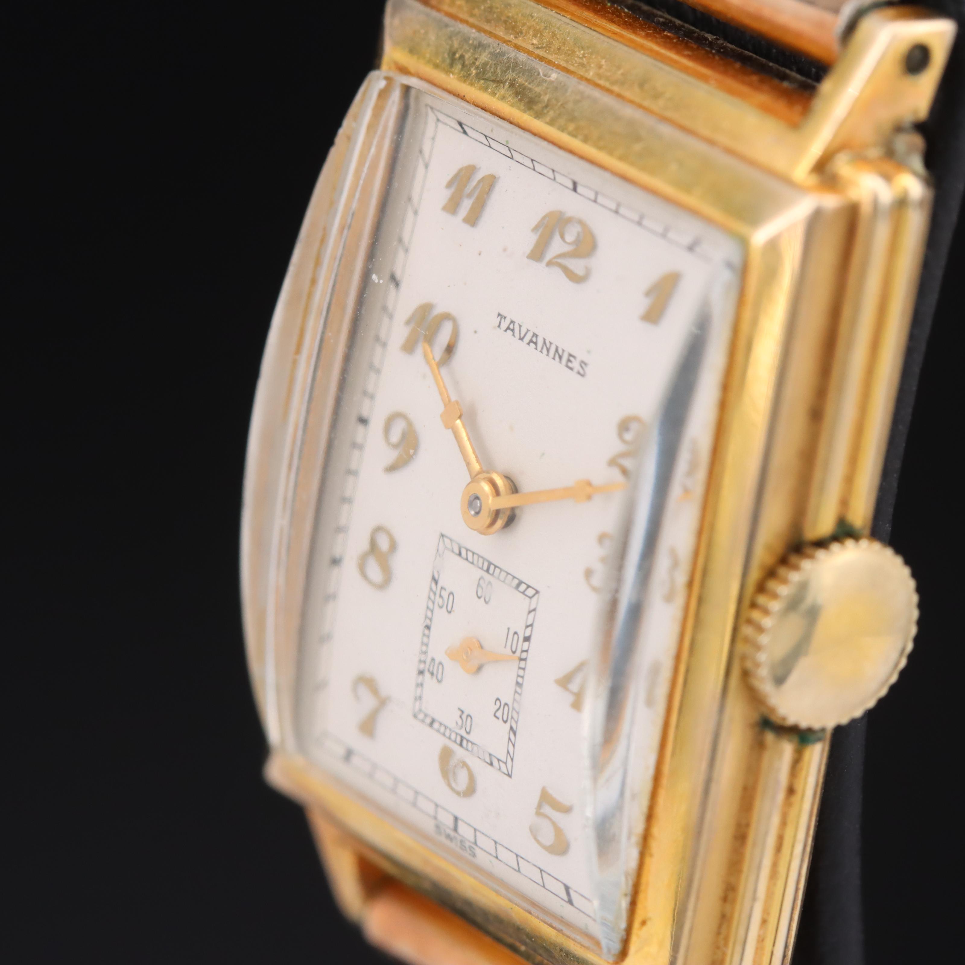 Vintage Tavannes Hand Wind Watch
