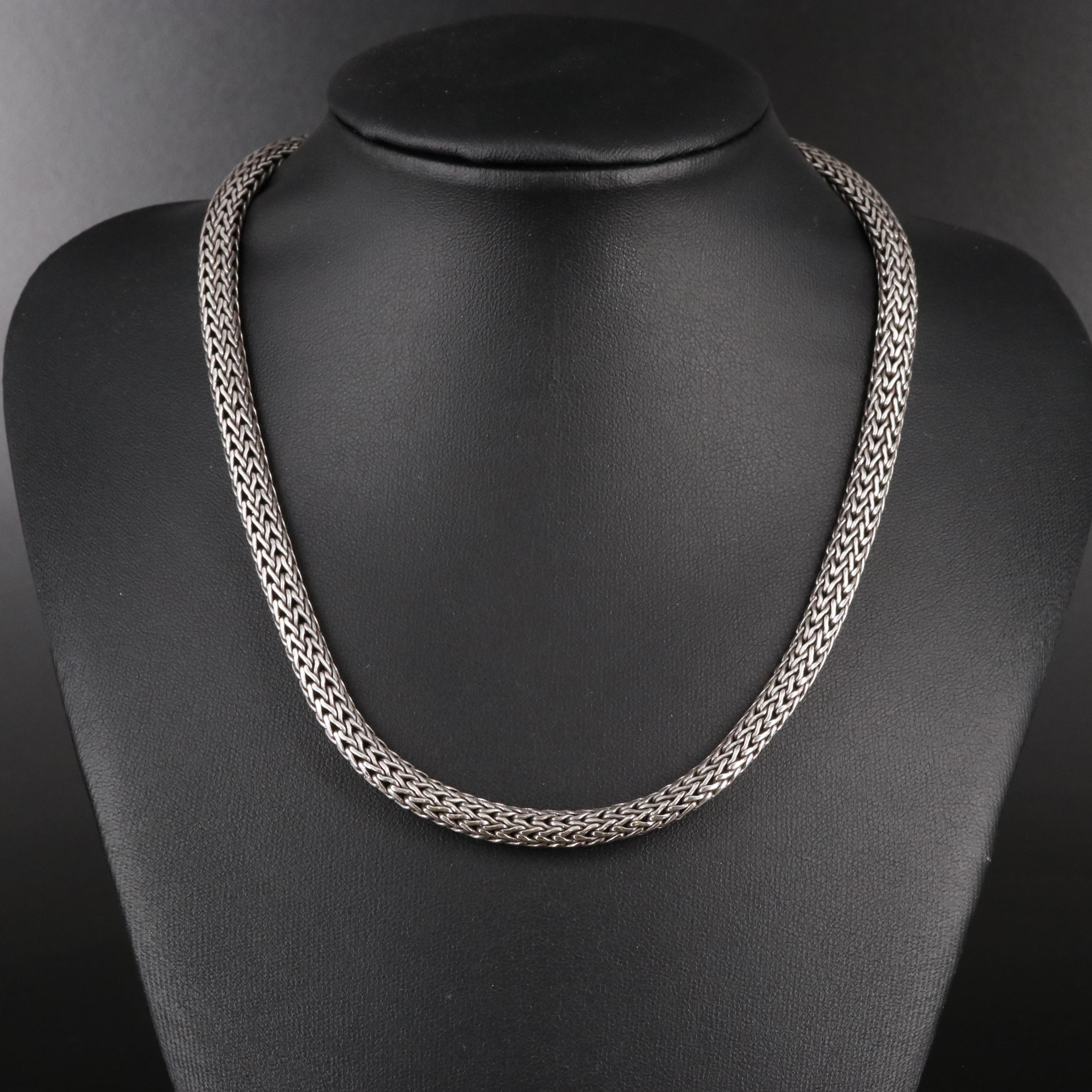 John Hardy Sterling with 18K Accents Classic Chain Necklace