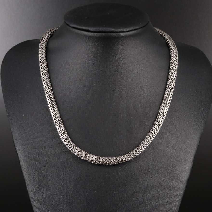 John Hardy Sterling with 18K Accents Classic Chain Necklace