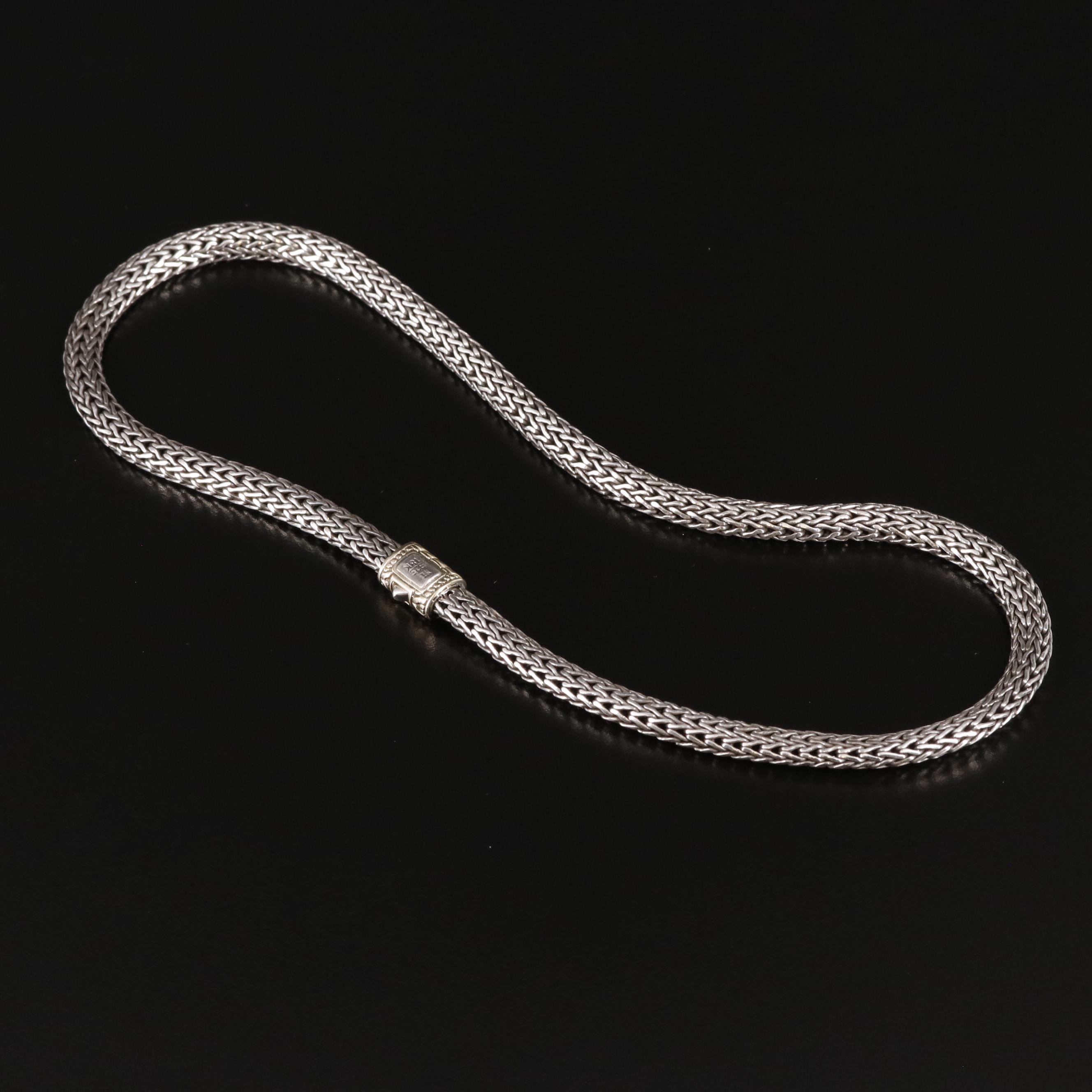 John Hardy Sterling with 18K Accents Classic Chain Necklace