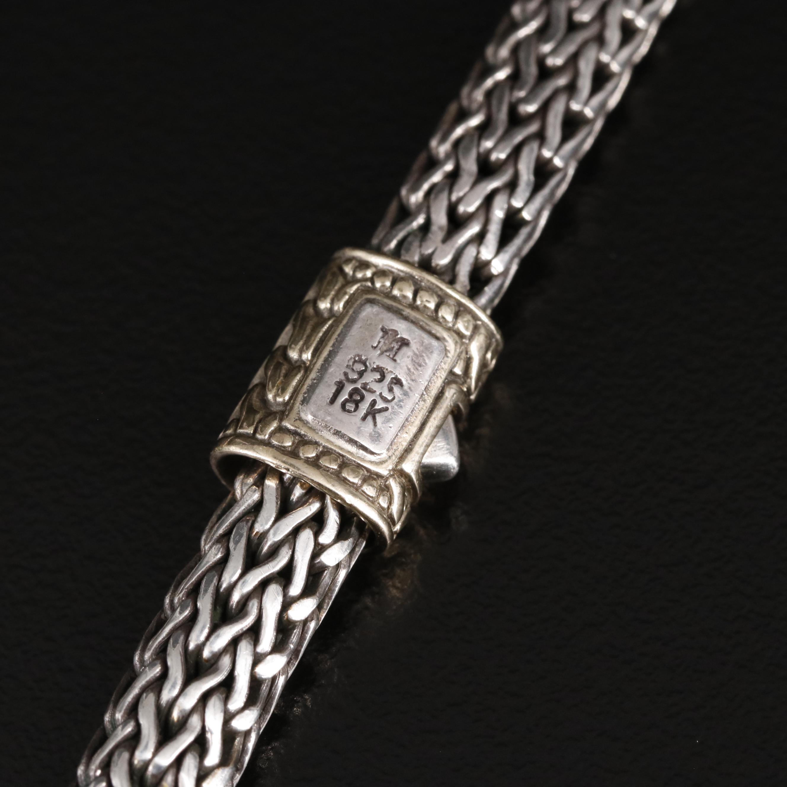 John Hardy Sterling with 18K Accents Classic Chain Necklace