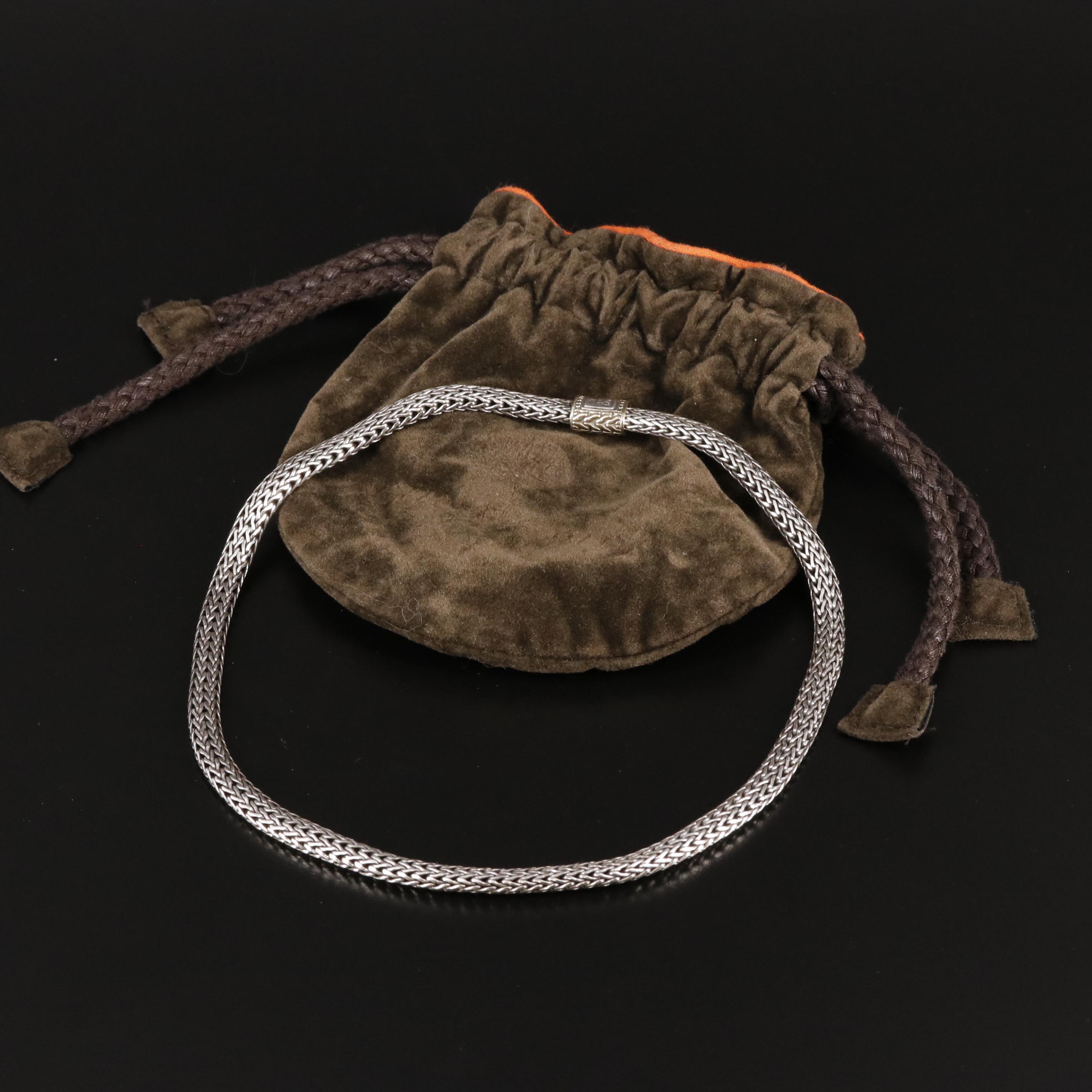 John Hardy Sterling with 18K Accents Classic Chain Necklace