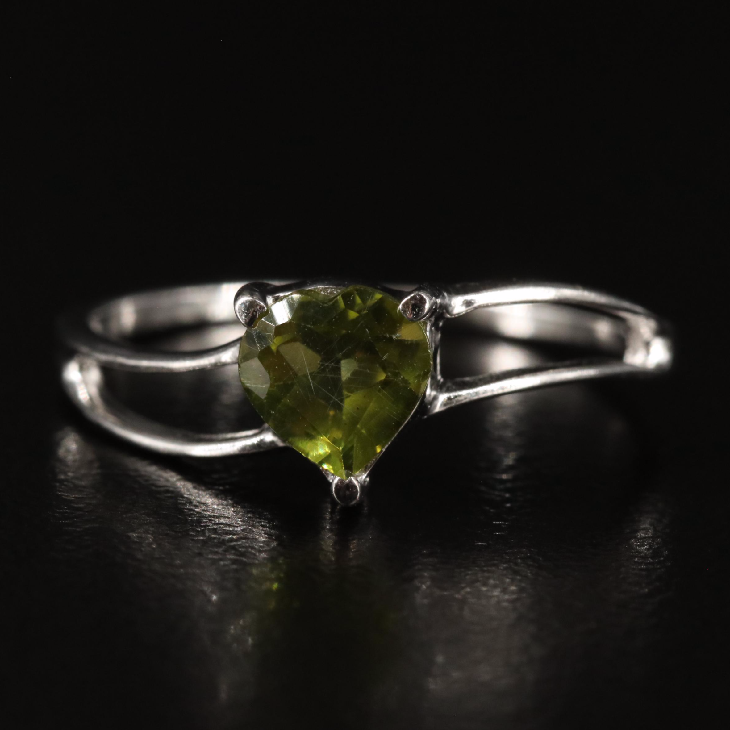 Sterling Peridot Ring