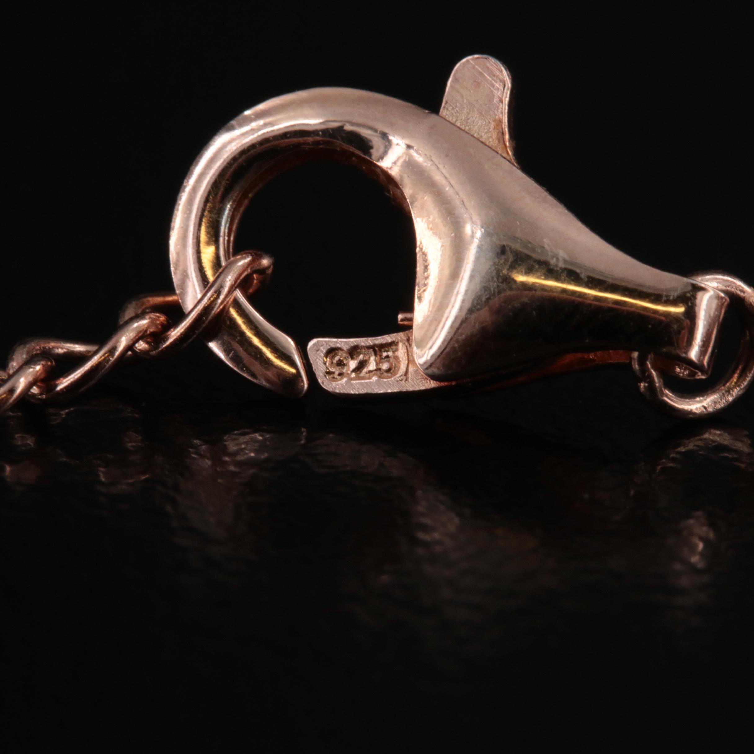 Sterling Cubic Zirconia, Amethyst and Garnet Necklace