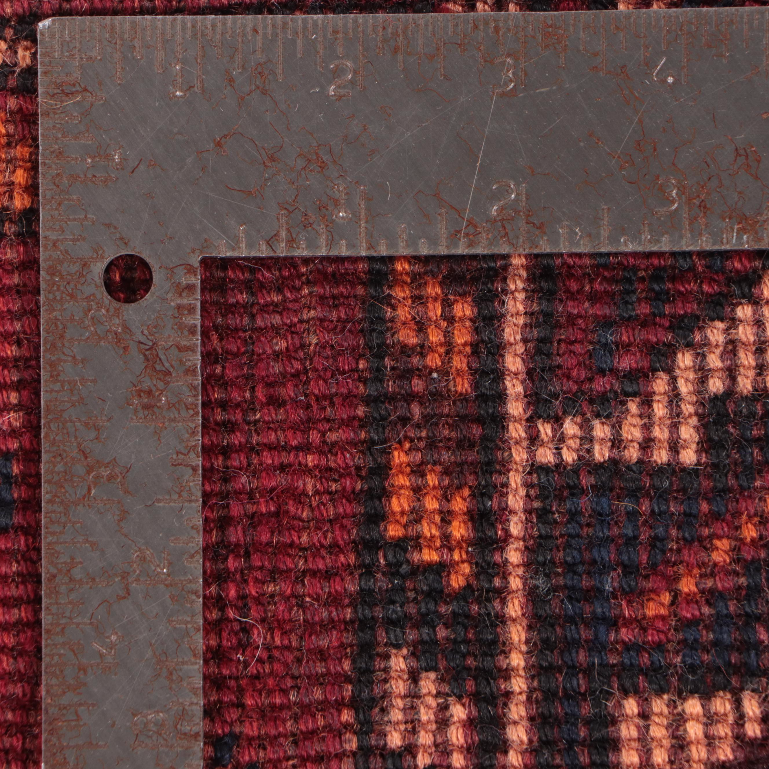 4'7 x 9'7 Hand-Knotted Persian Afshar Area Rug