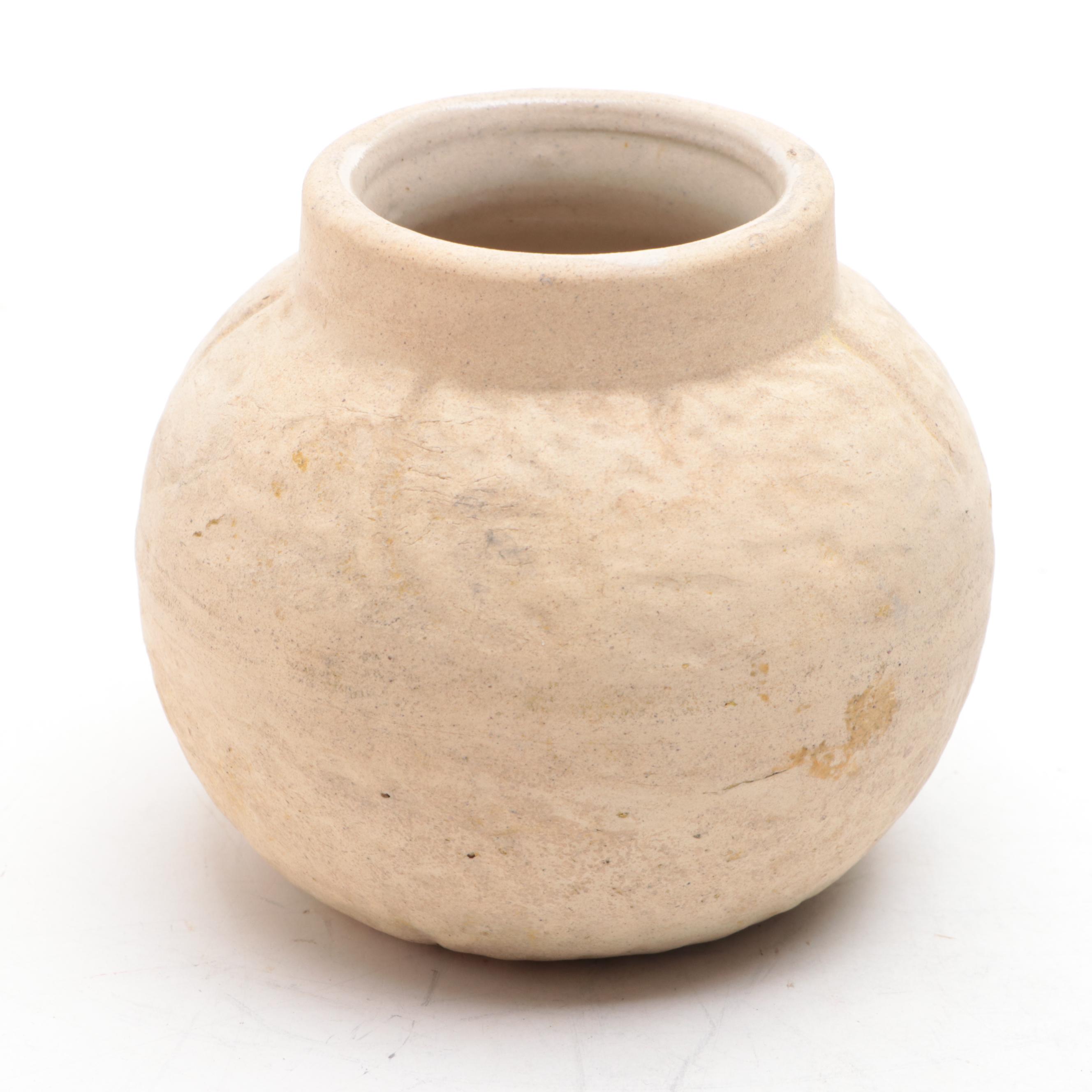 Russell Wright Iroquois China Plates with Haeger and Other Pottery