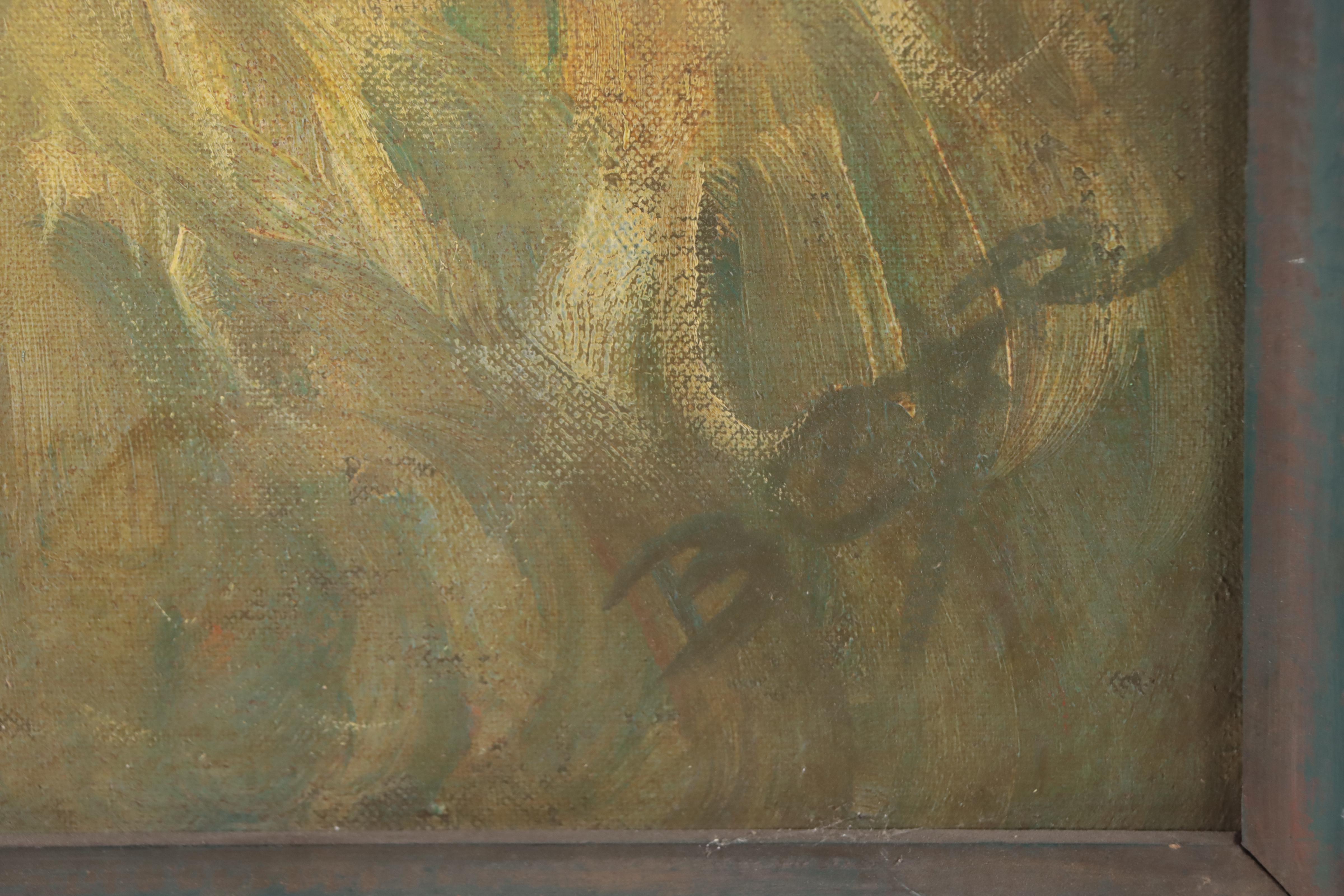 Portrait Oil Painting of Old Man