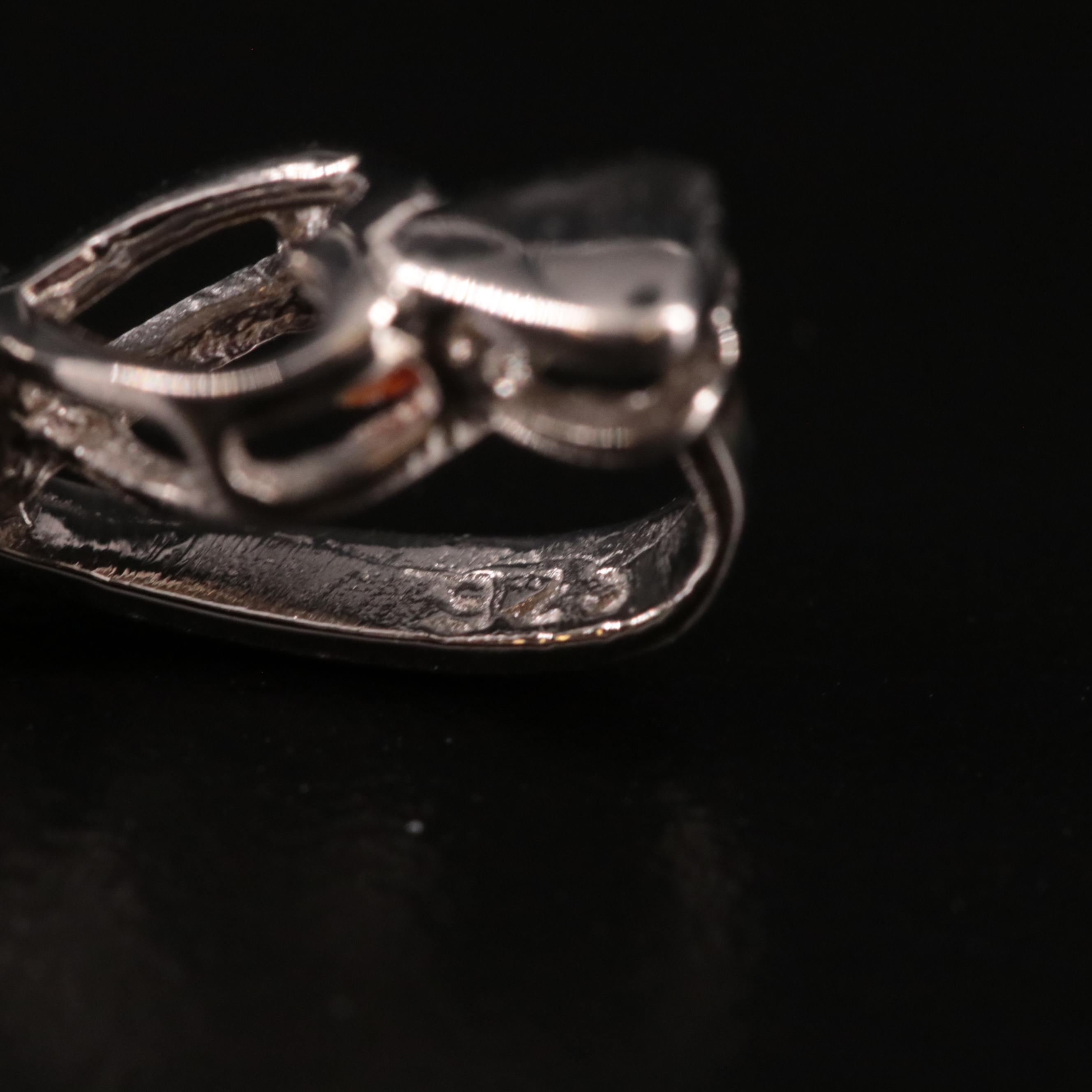 Sterling Citrine Pendant