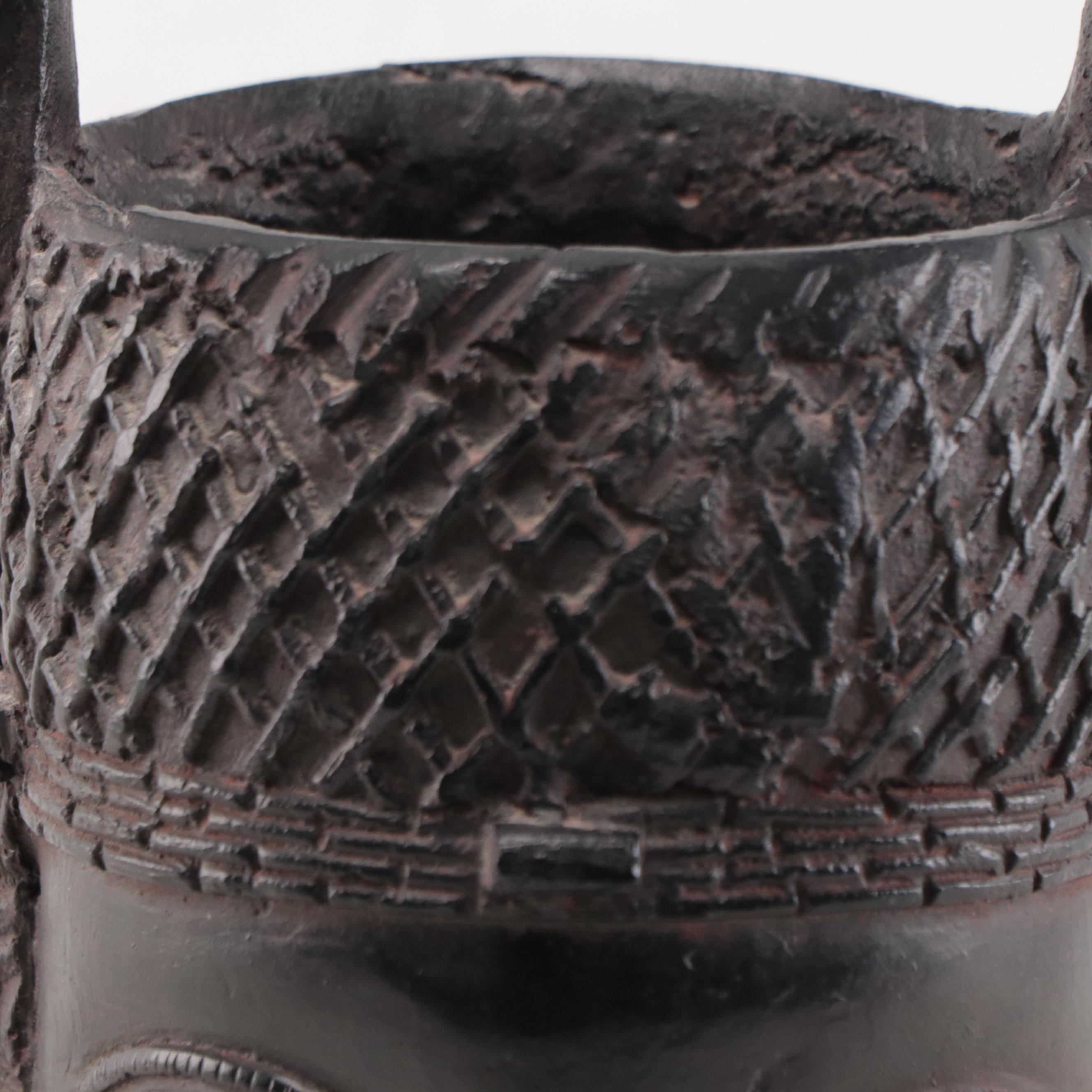 Austin Productions Inc. Cast Plaster of Benin Sculpture, Late 20th Century