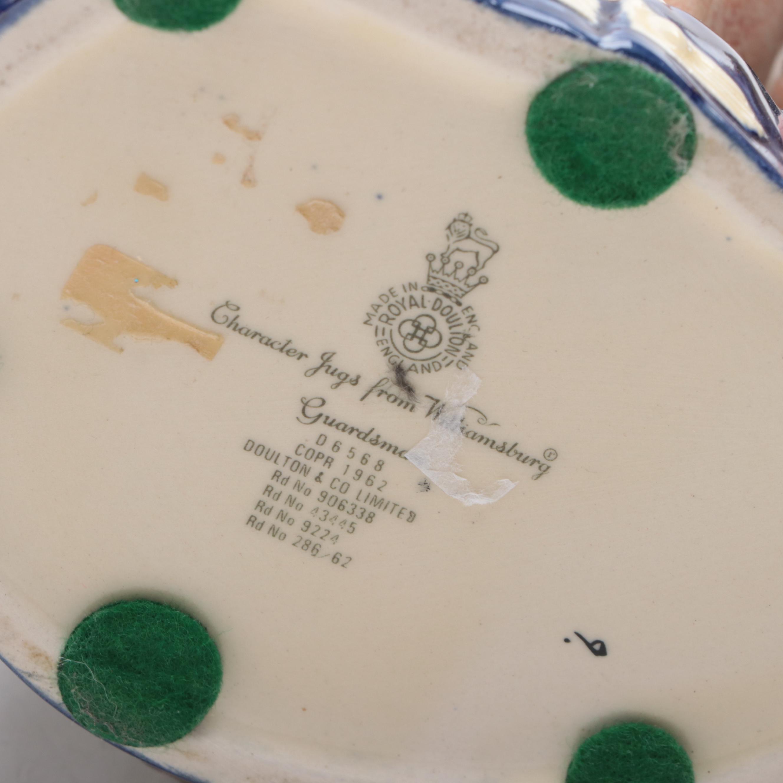 Royal Doulton Character Jugs and Fitz & Floyd Columbus Teapot with Other Décor